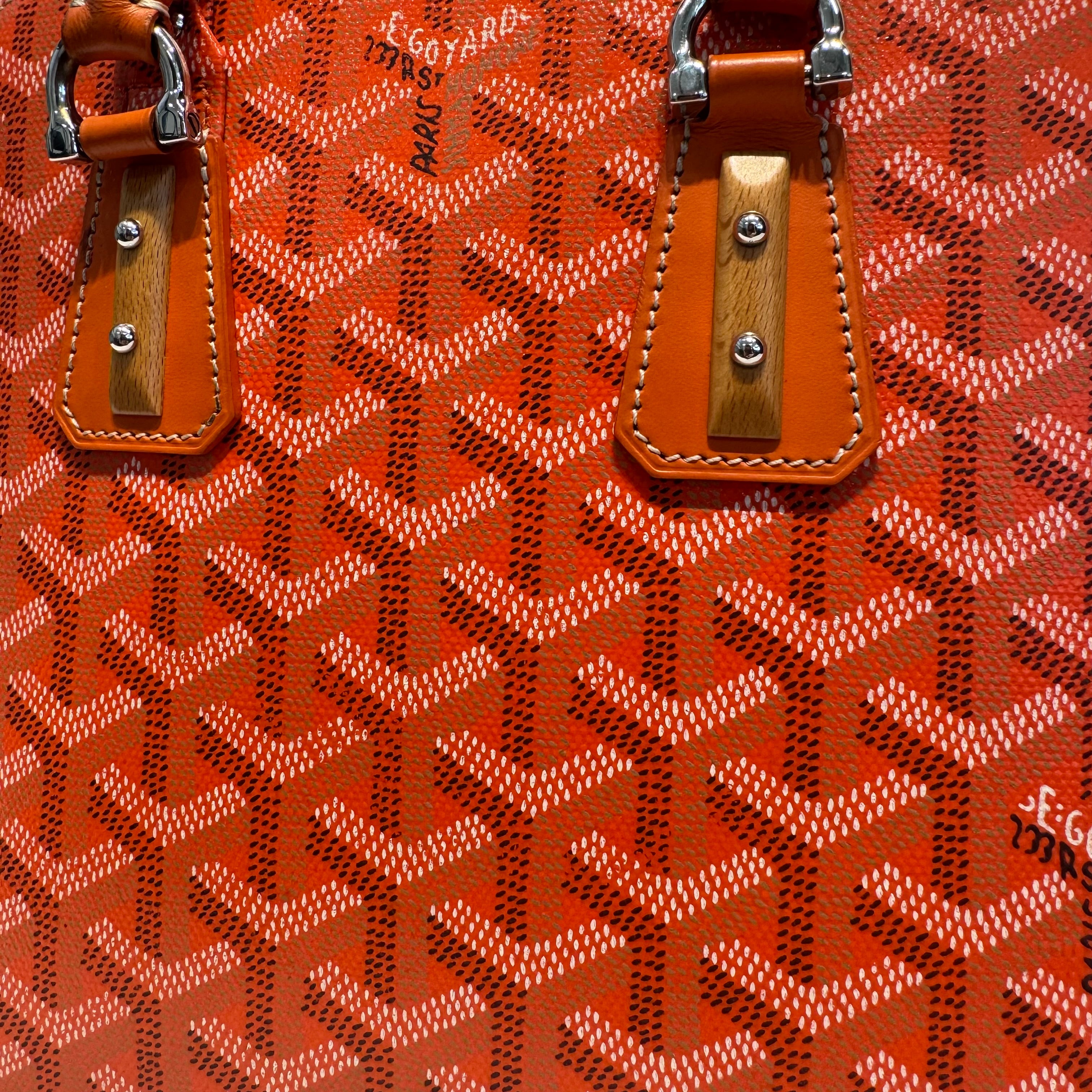 GOYARD/Cross Body Bag/XS/Leather/ORN/MINI VENDOME ORANGE view 4