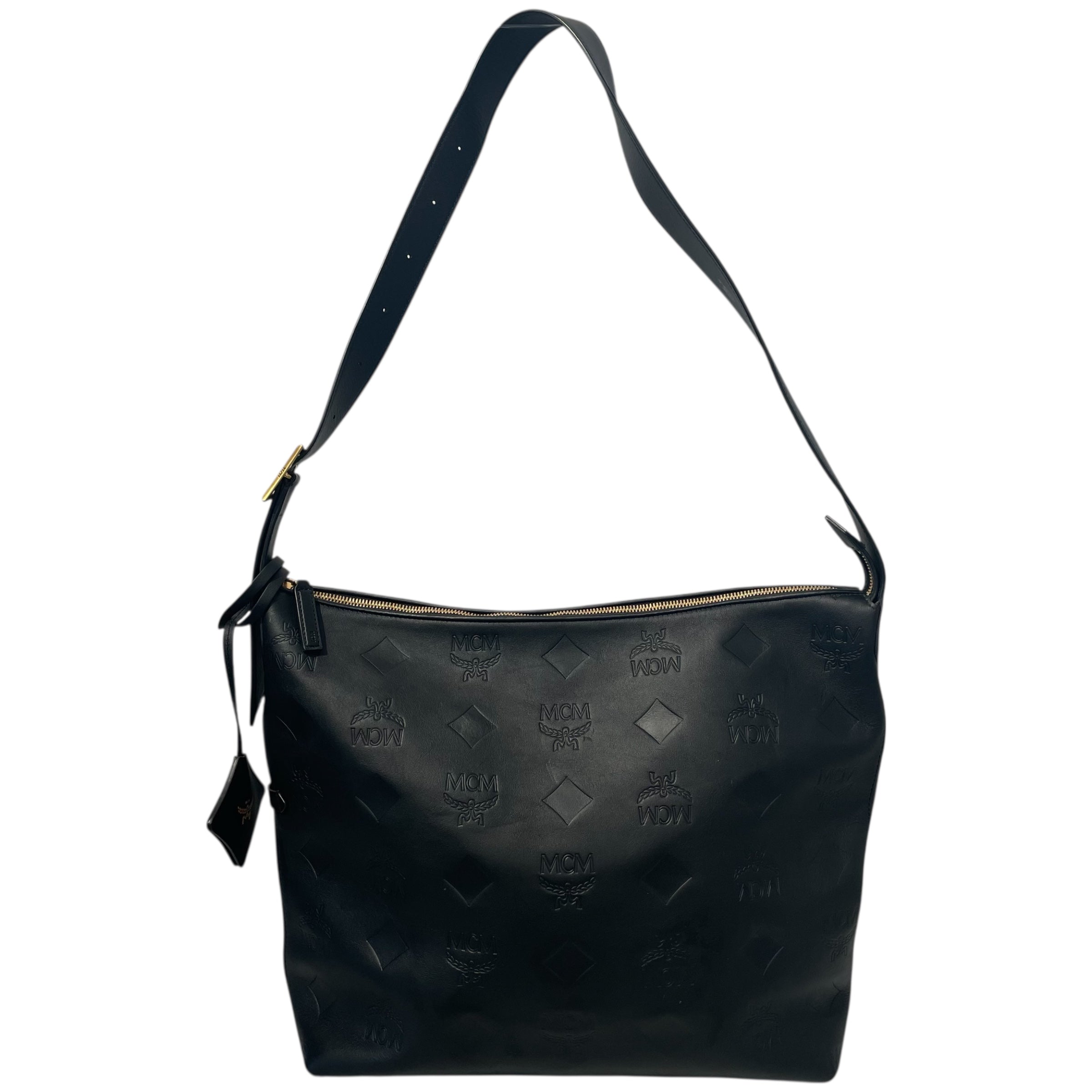 MCM/Bag/Monogram/Leather/BLK/ view 1