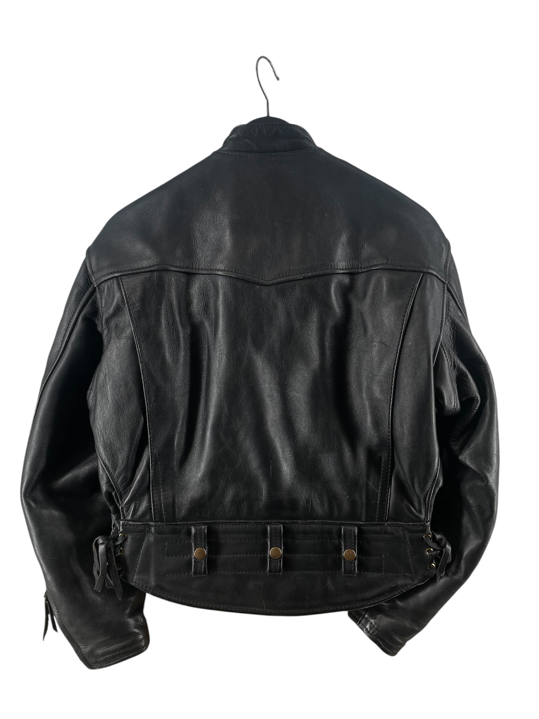 LANGLITZ LEATHERS/Leather Jkt/S/Leather/BLK/by willaim f view 2