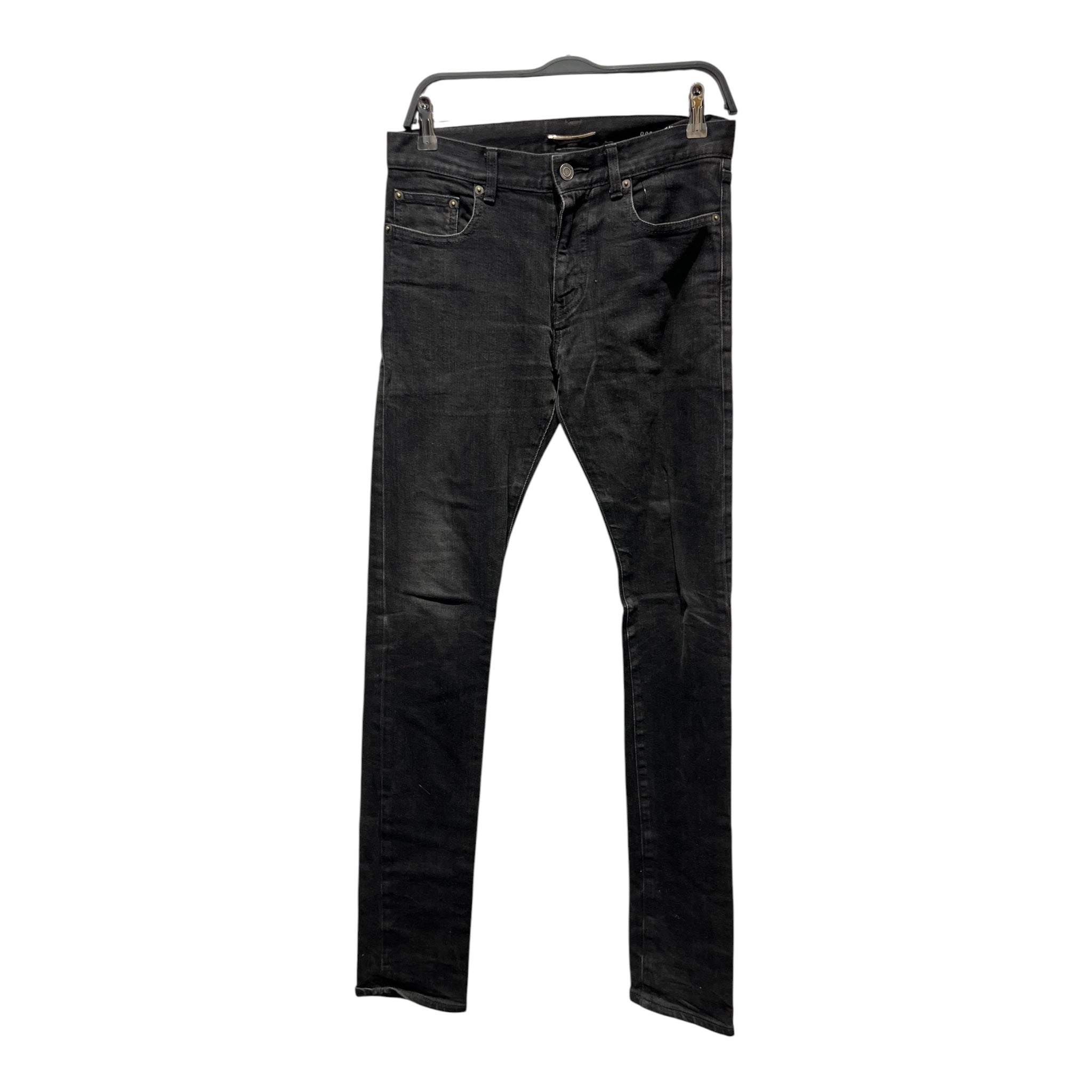 SAINT LAURENT/Pants/29/Denim/BLK/ view 1