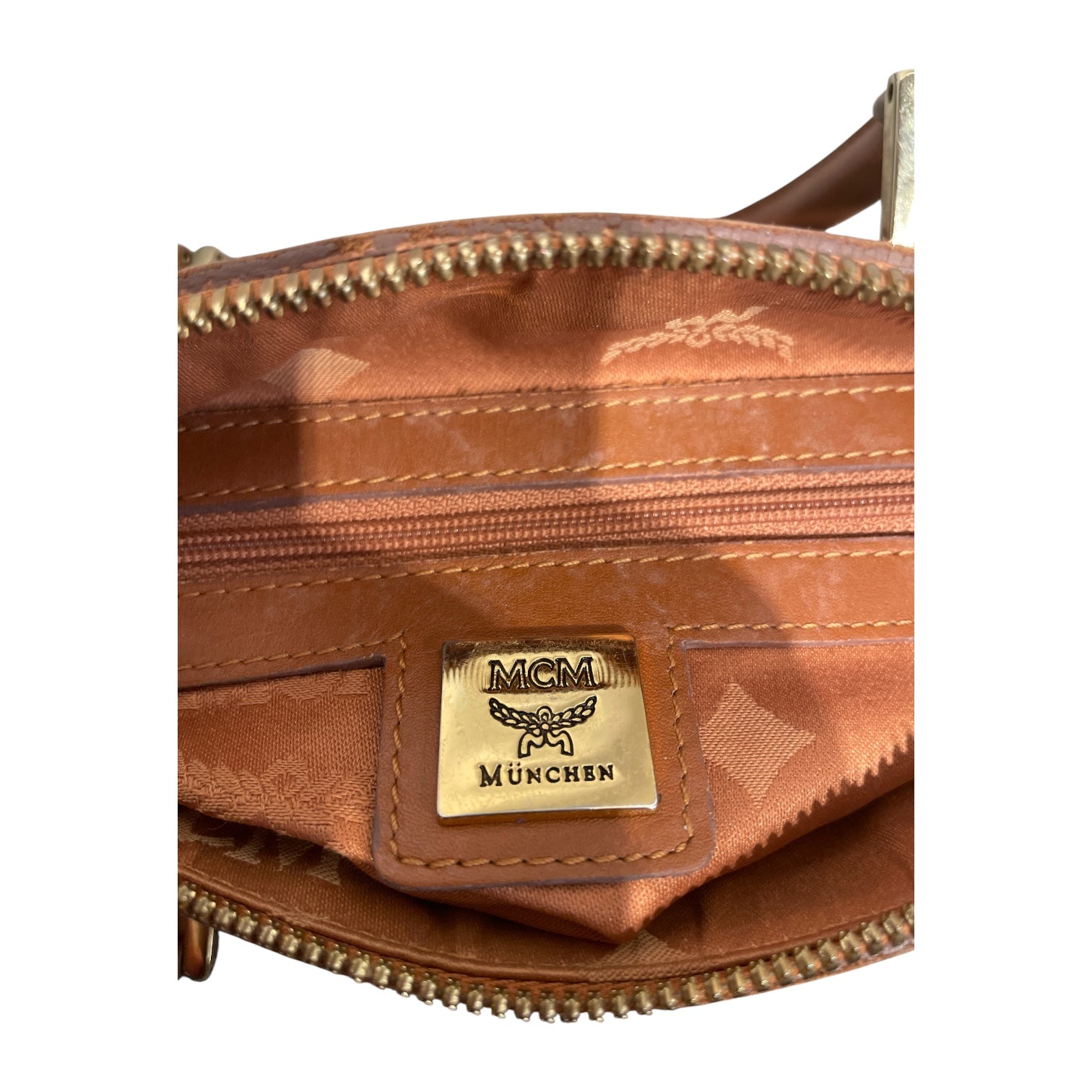 MCM/Hand Bag/Monogram/Leather/BEG/VISETOS BOSTON BAG view 5