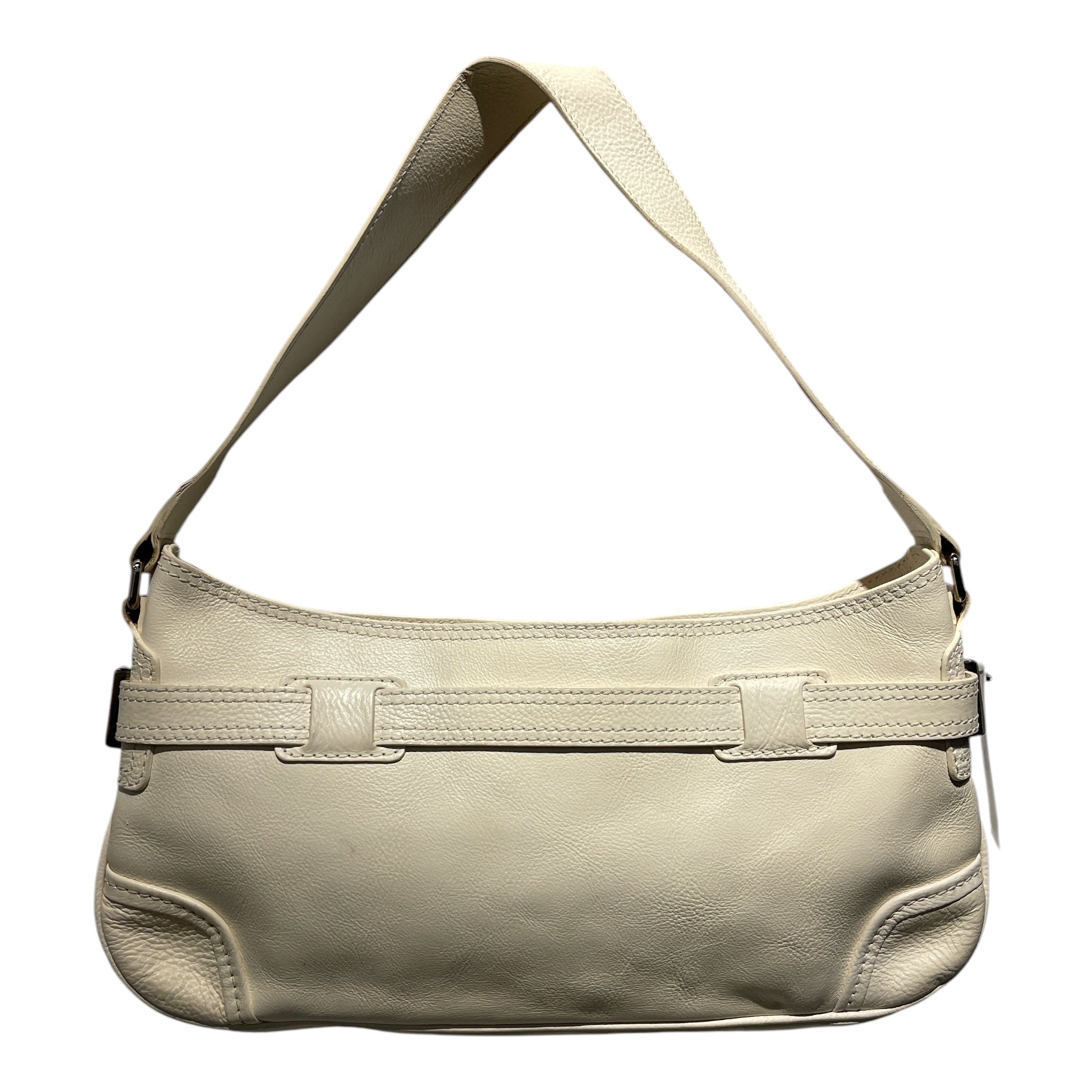 BURBERRY/Pouch/Leather/WHT/Prosum view 2