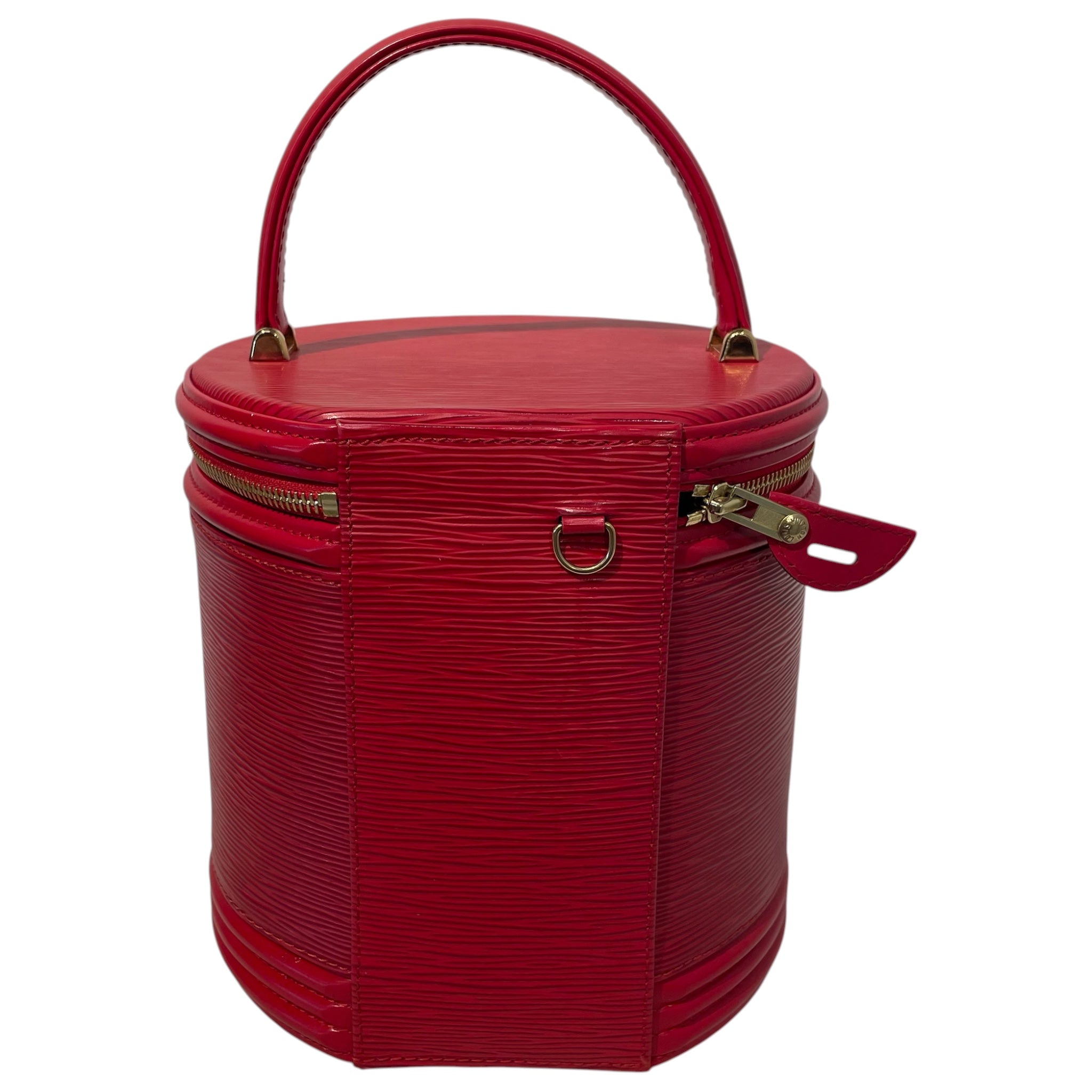 LOUIS VUITTON/Tote Bag/Leather/RED/as0996 view 2