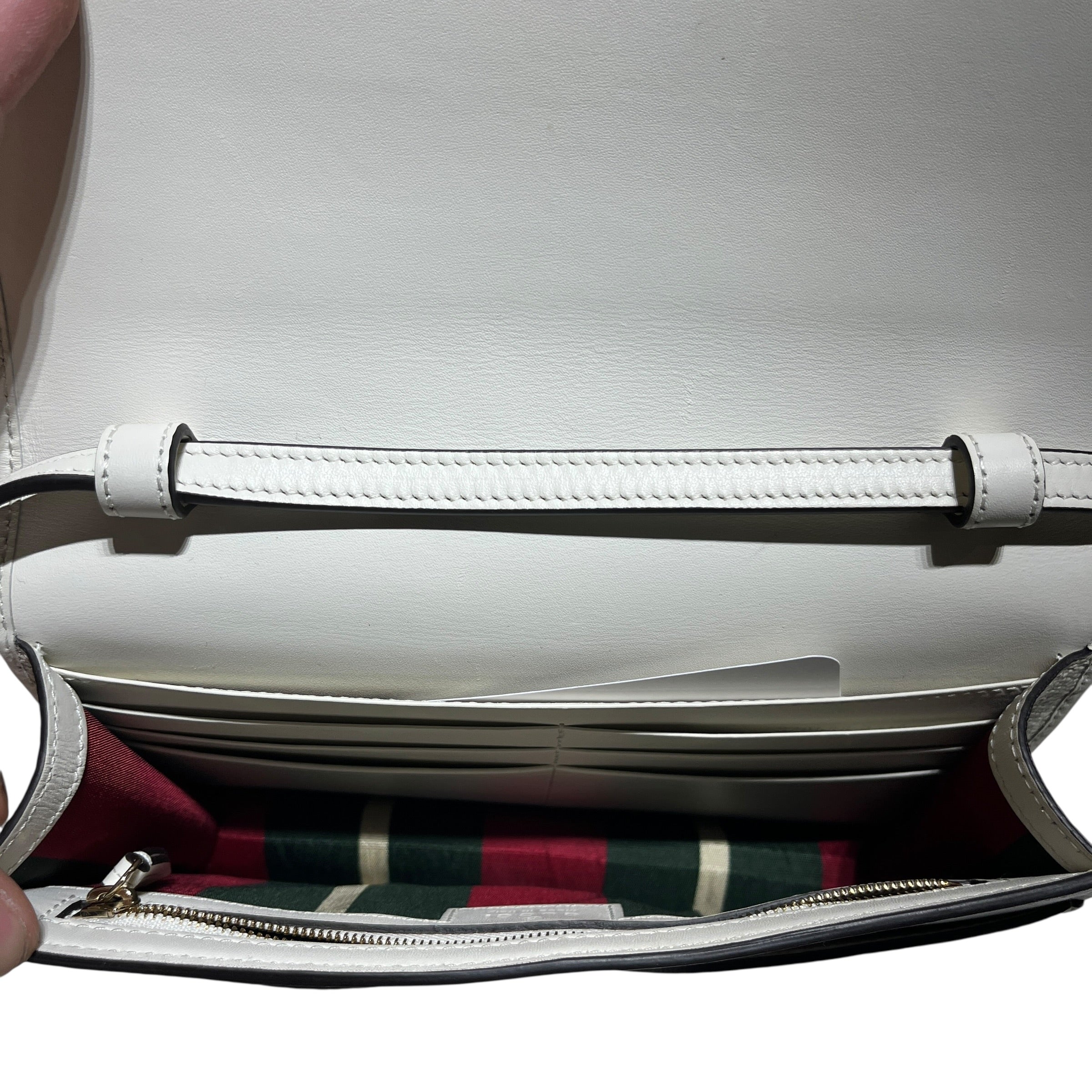 GUCCI/Cross Body Bag/Monogram/Leather/CML/GG Emblem Monogram Crossbody view 5