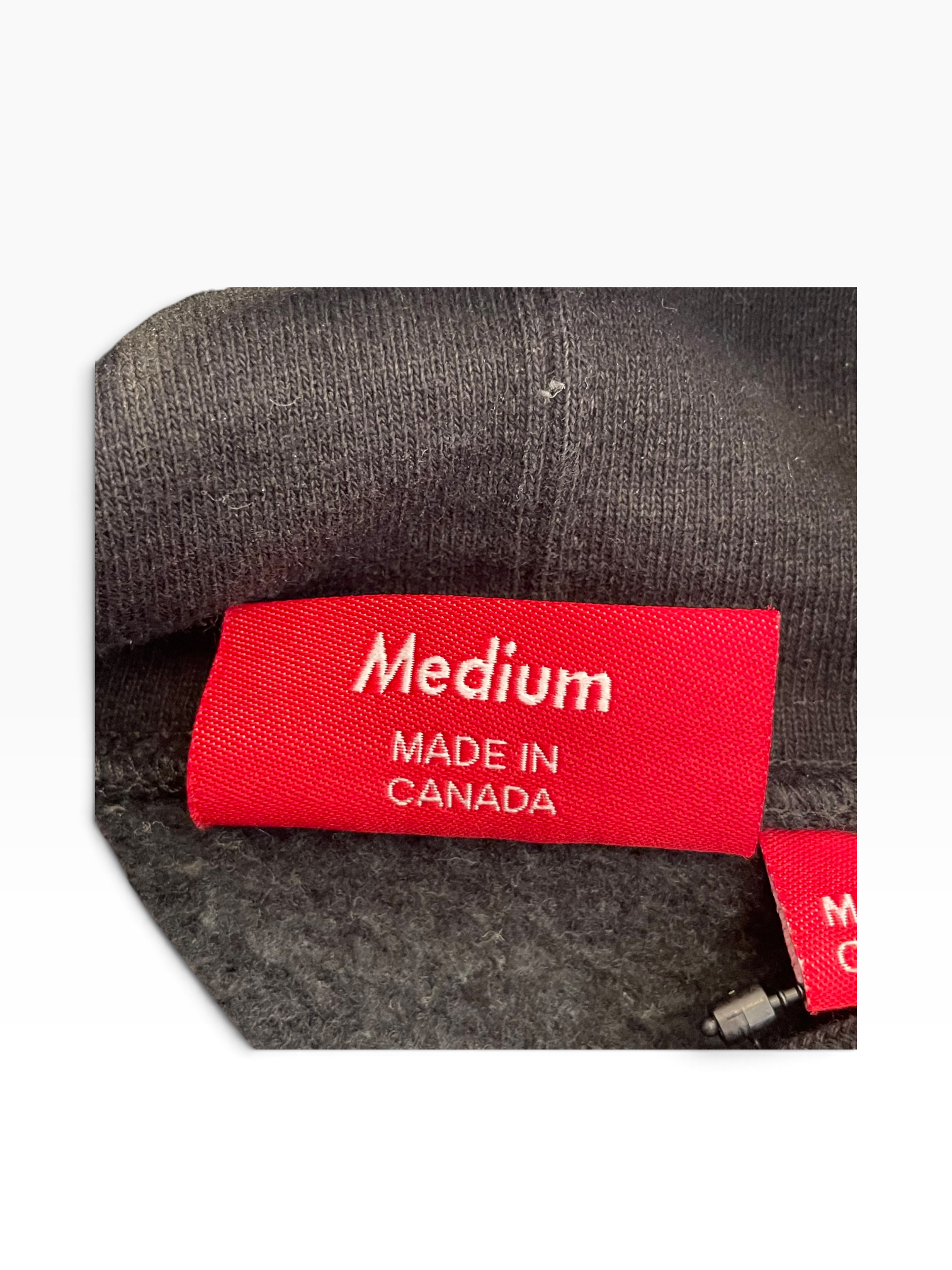 Supreme/Hoodie/M/Cotton/BLK/ view 3