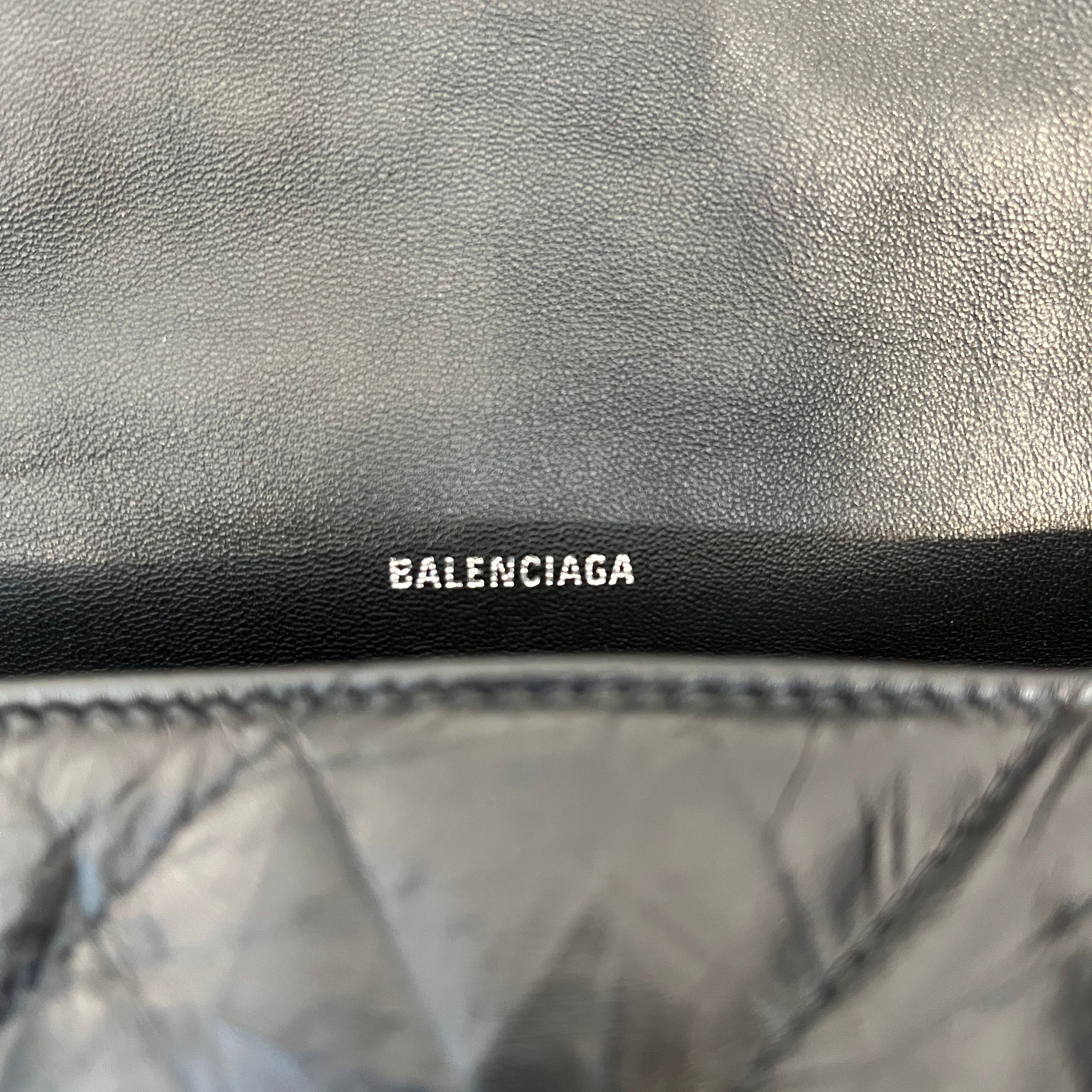 BALENCIAGA/Bag/Lambskin/BLK/LARGE CRUSH QUILTED view 4