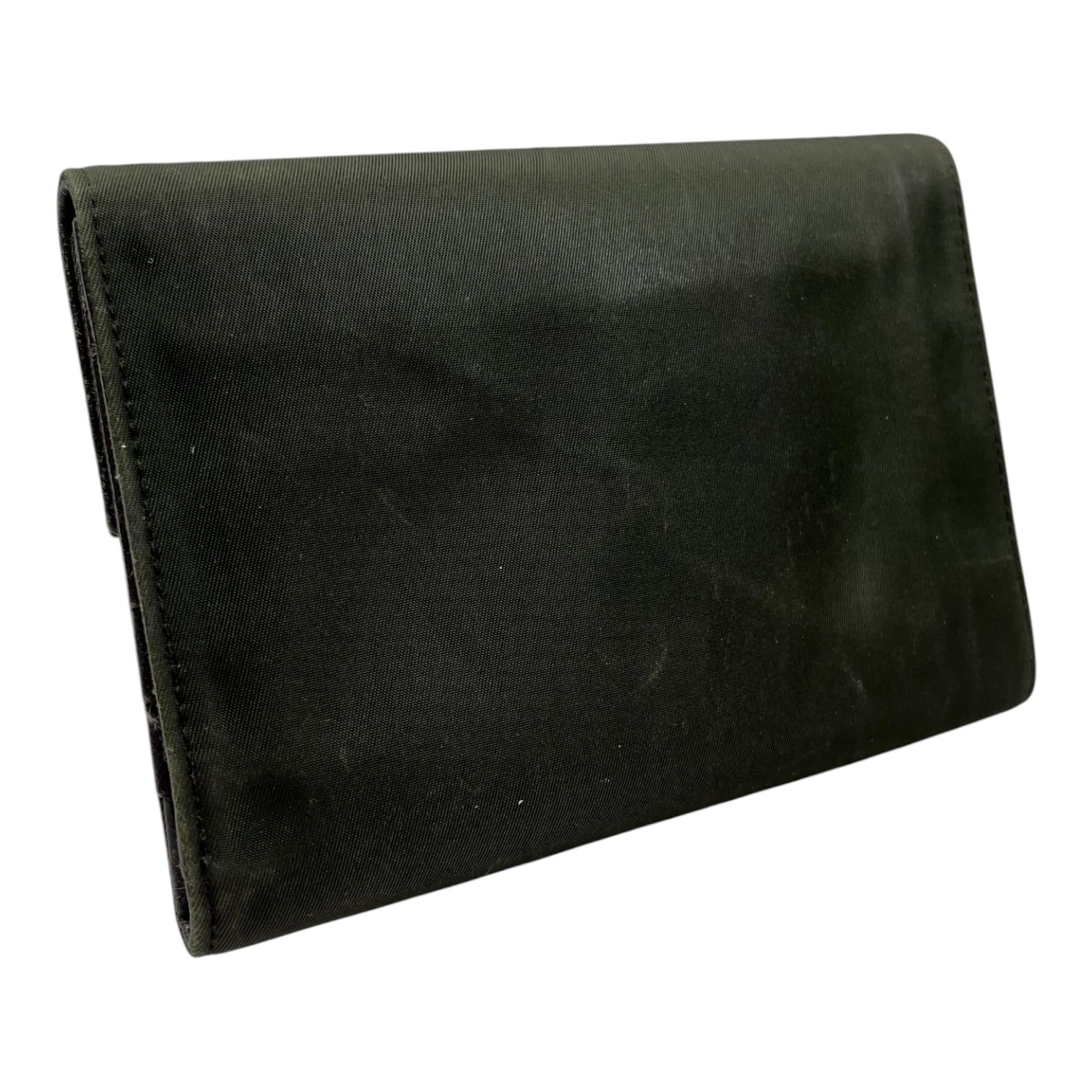PRADA/Trifold Wallet/Nylon/GRN/L's/ view 2