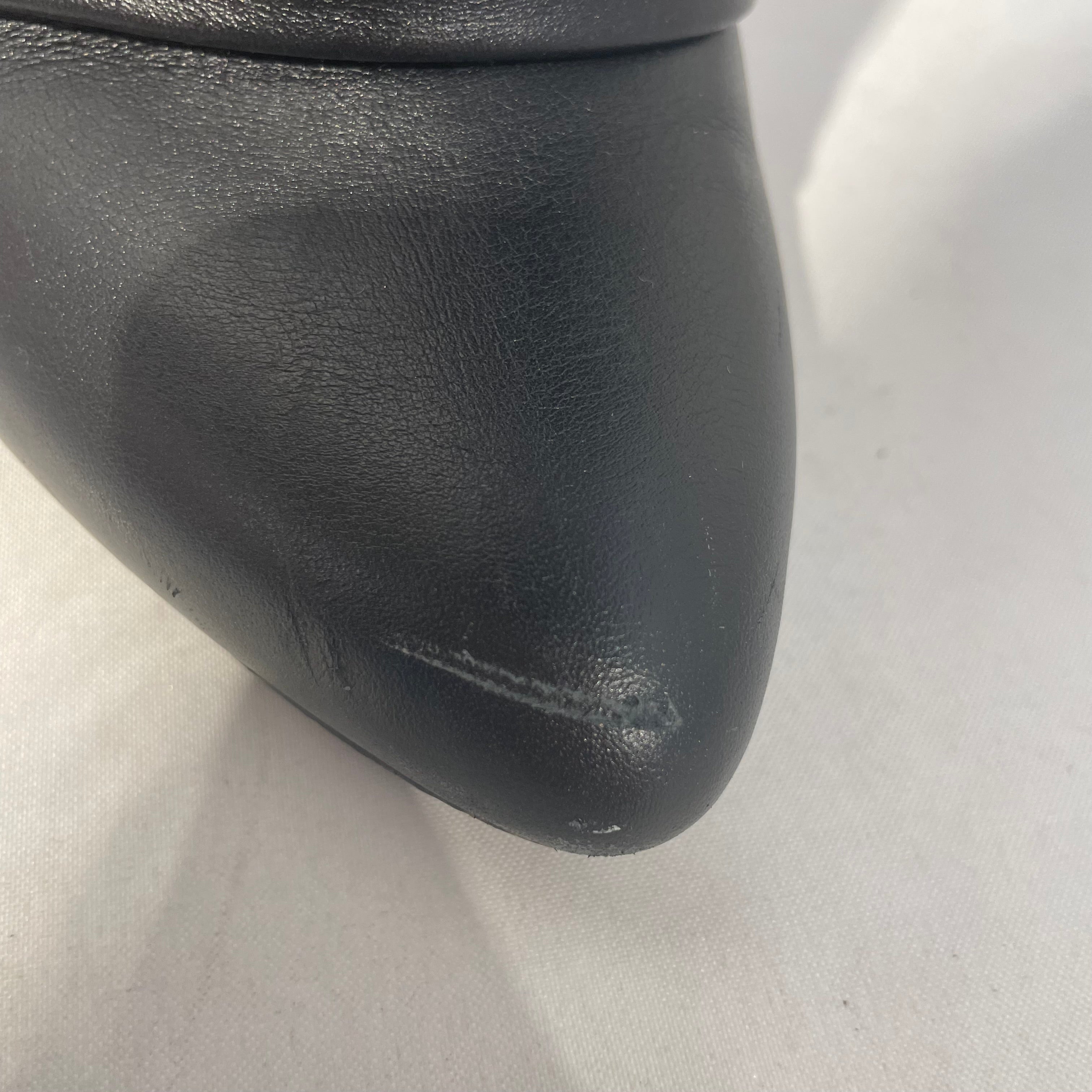 GIVENCHY/Long Boots/EU 38.5/Leather/BLK/givenchy long boots view 7