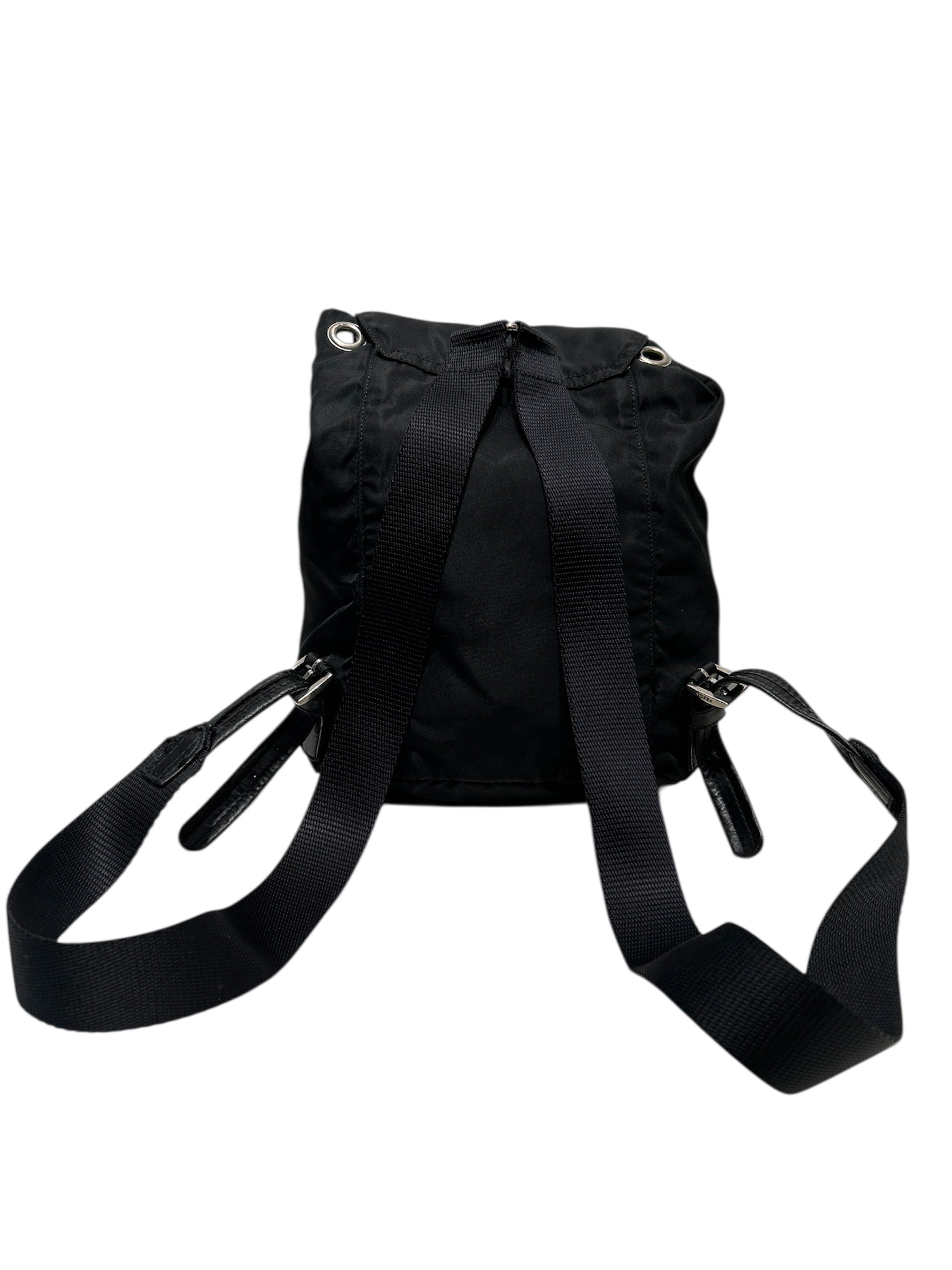PRADA/Backpack/Nylon/BLK/SMALL NYLON BACKPACK view 2