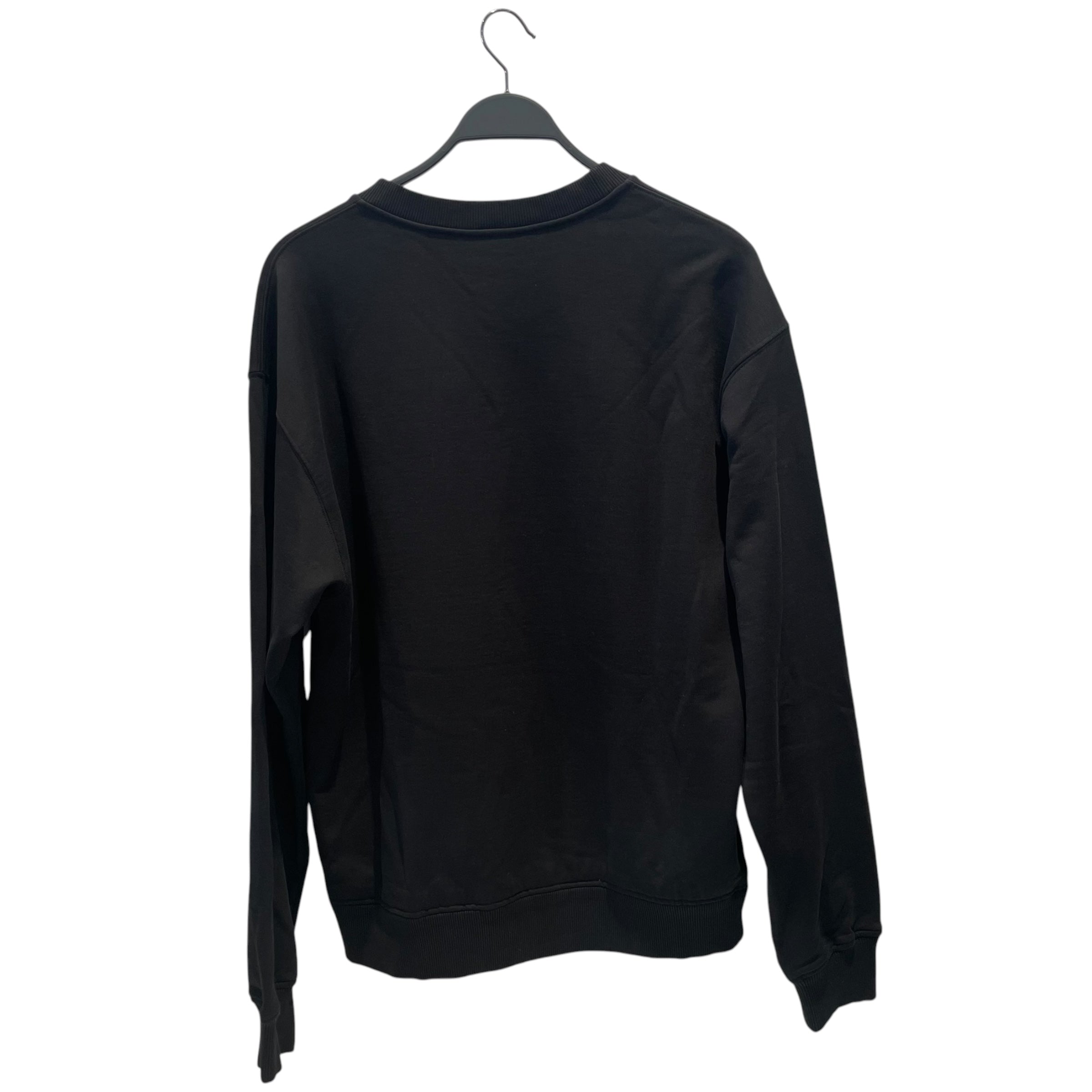 DOLCE&GABBANA/Sweatshirt/46/Cotton/BLK/circular DG logo graphic view 2