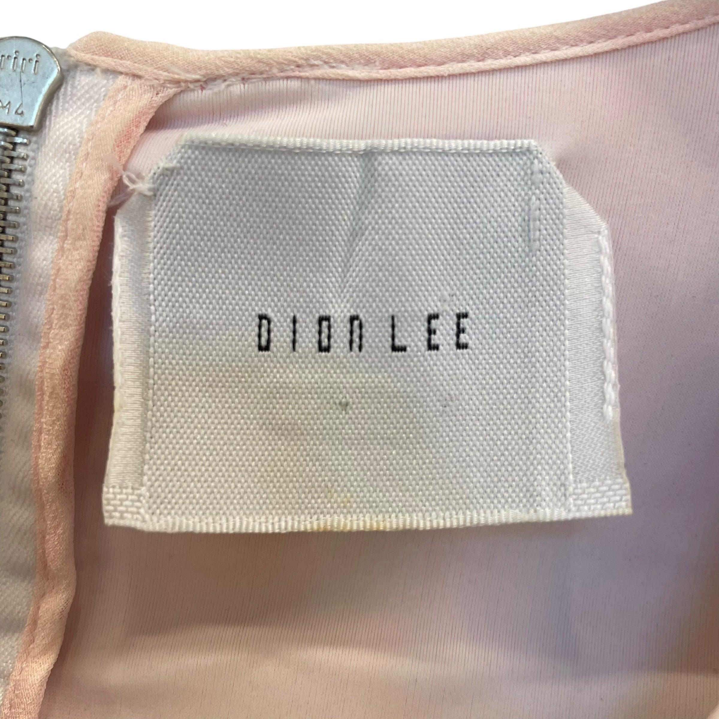 DION LEE/Blouse/S/Silk/CRM/DION LEE SHADOW OVERLAY BLSE view 3
