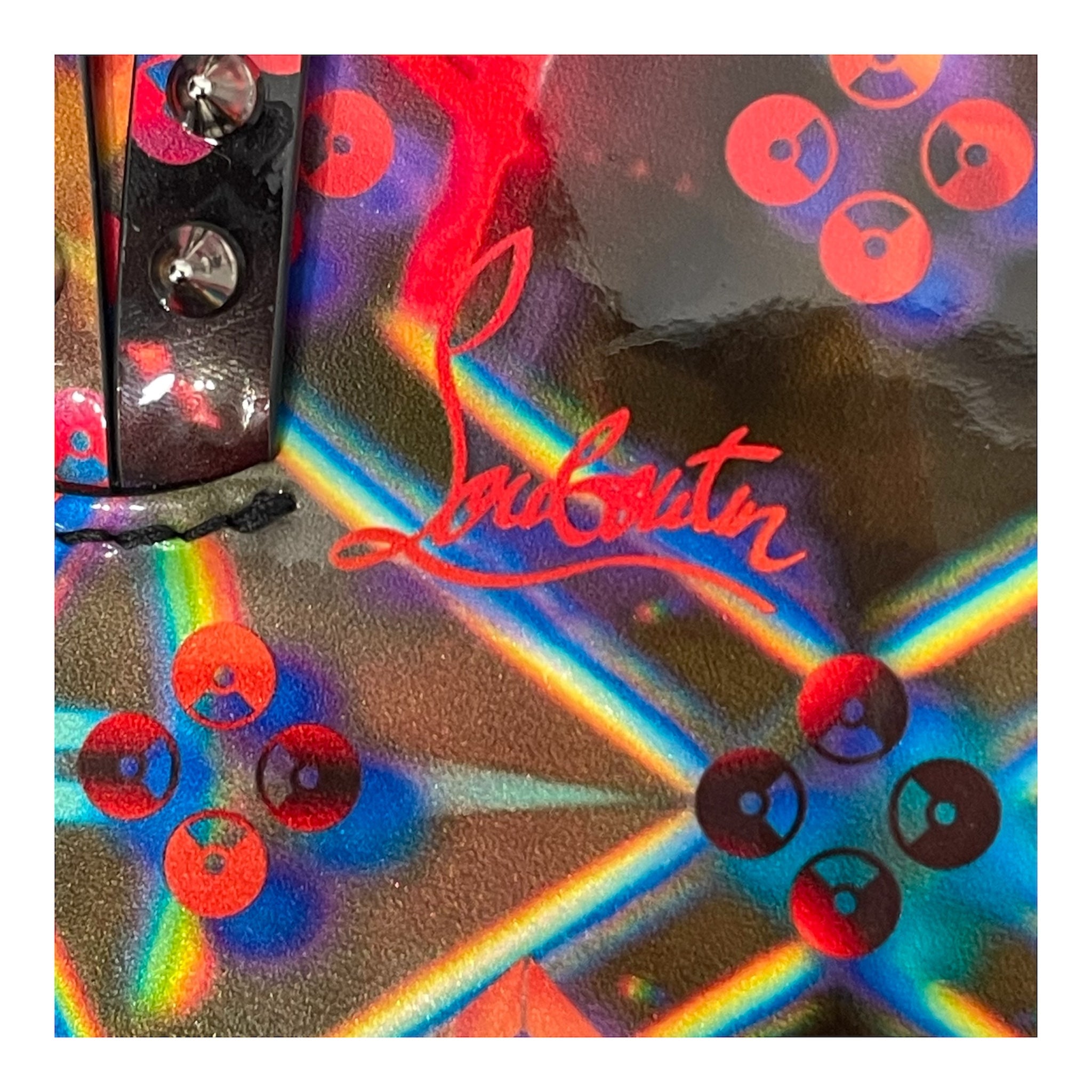Christian Louboutin/Tote Bag/Graphic/MLT/Cabata Nano Discolaser view 6
