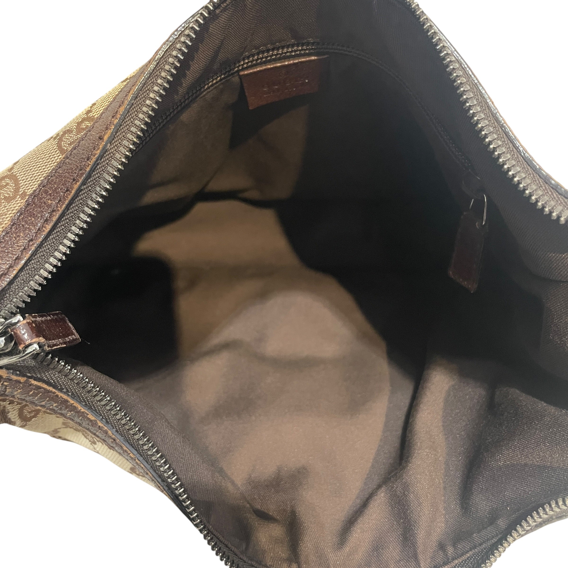 GUCCI/Tote Bag/Monogram/Cotton/CML/GG Canvas Messenger Bag view 4