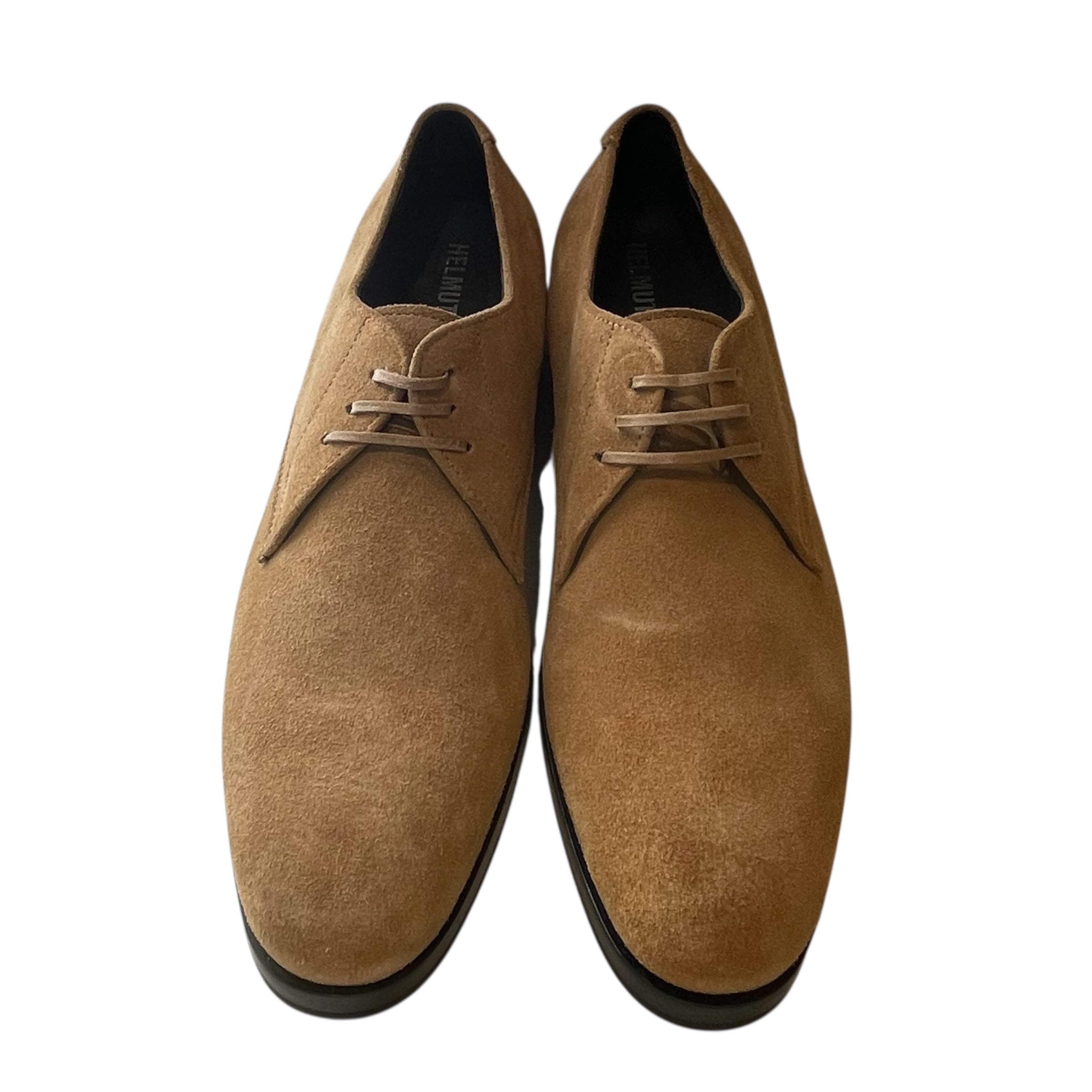 Helmut Lang/Loafers/EU 37/Suede/BEG/suede beige loafer view 2
