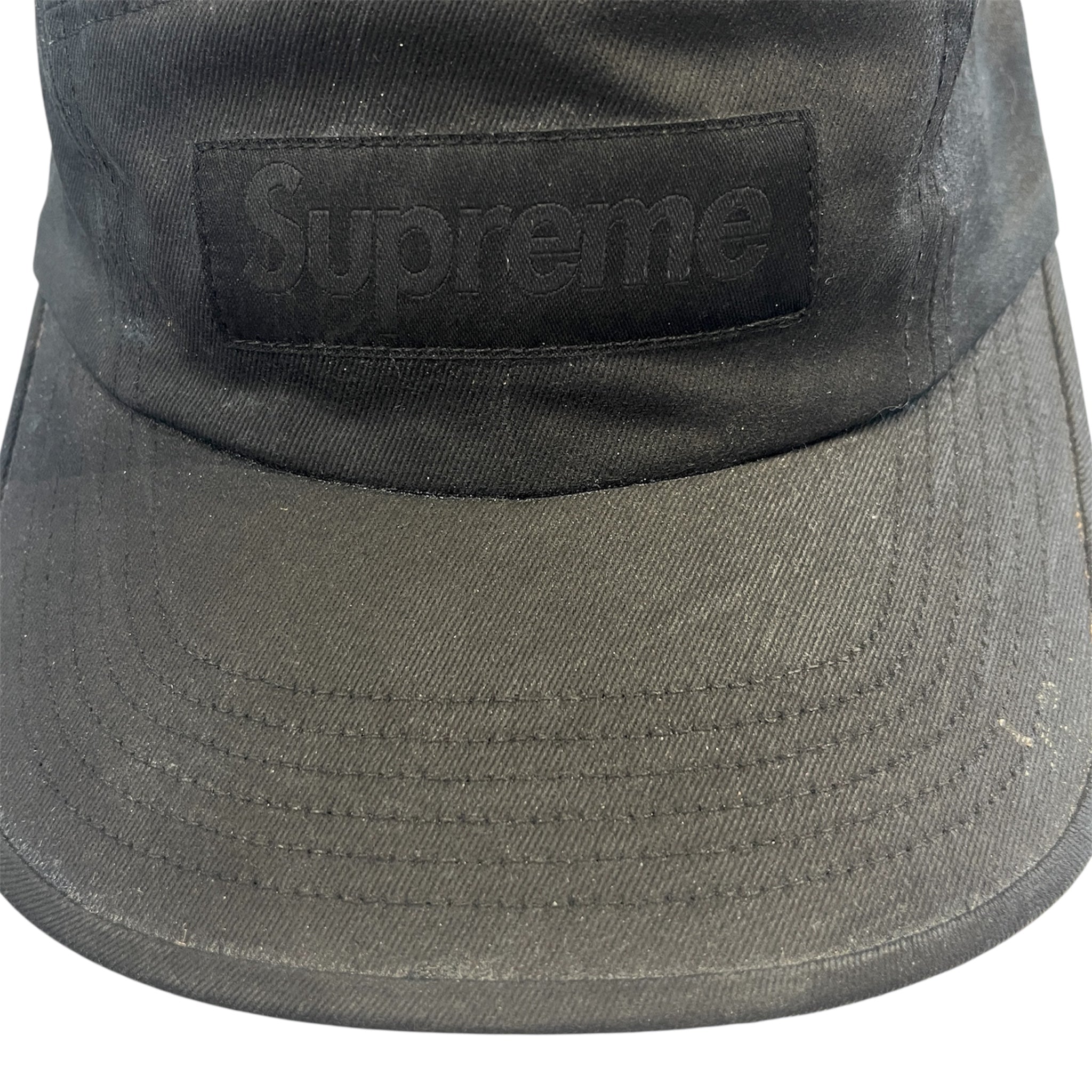Supreme/Maison Margiela/Cap/OS/Cotton/BLK/Margiela X Supreme Cap view 4