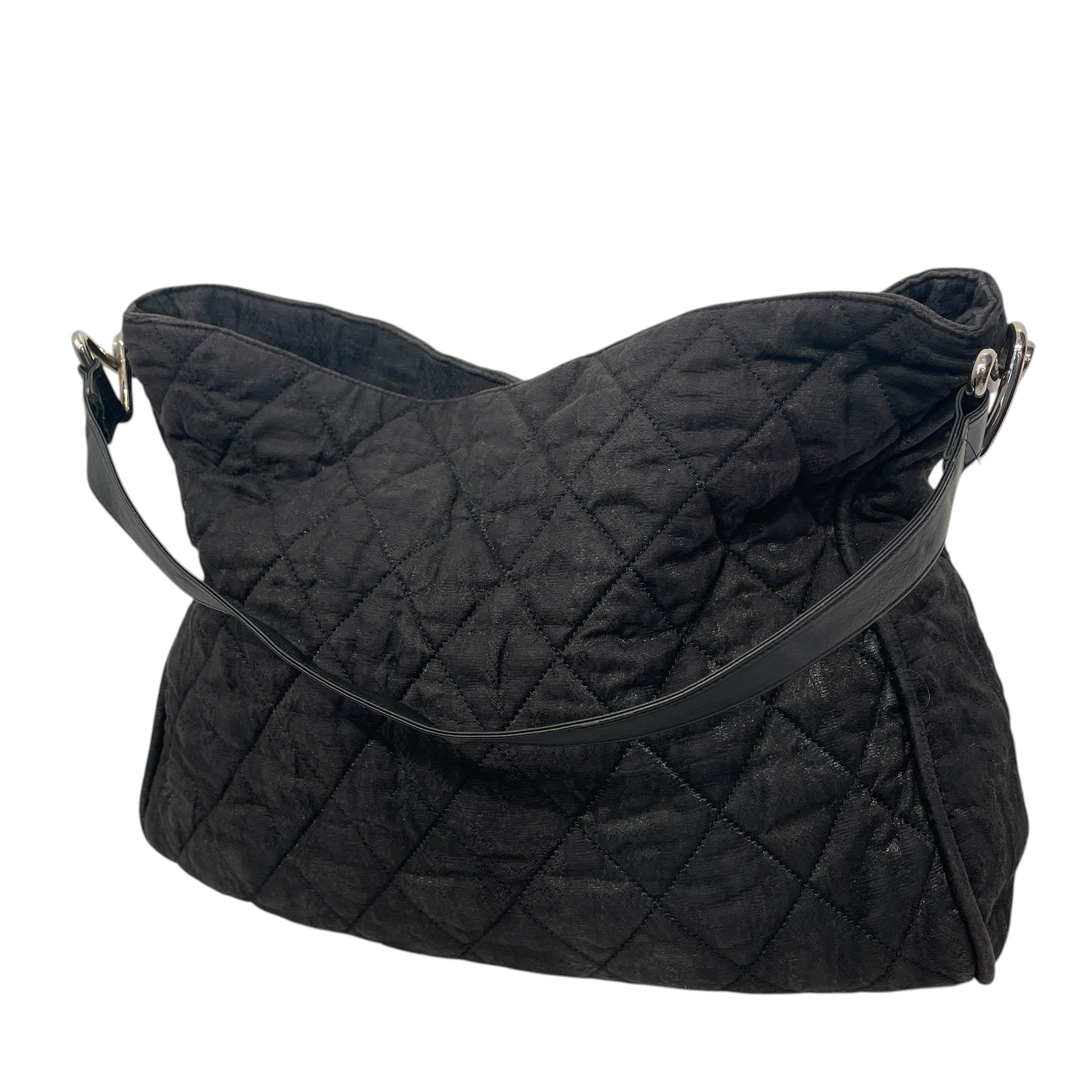 CHANEL/Tote Bag/Cotton/BLK/Entrupy:DR3BQGHSerial:12249676 view 1