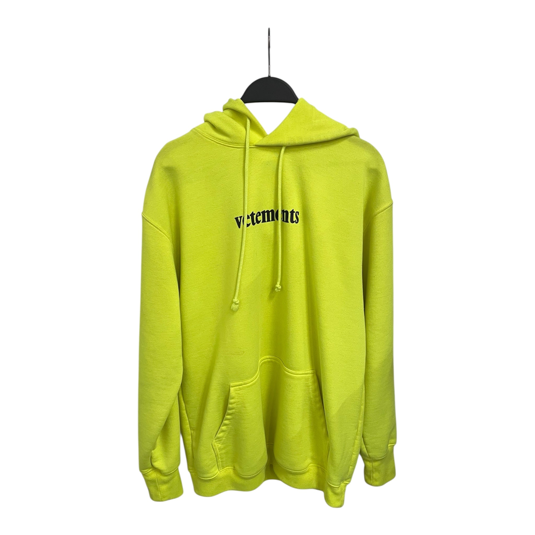 VETEMENT/Hoodie/XS/Cotton/GRN/ view 1