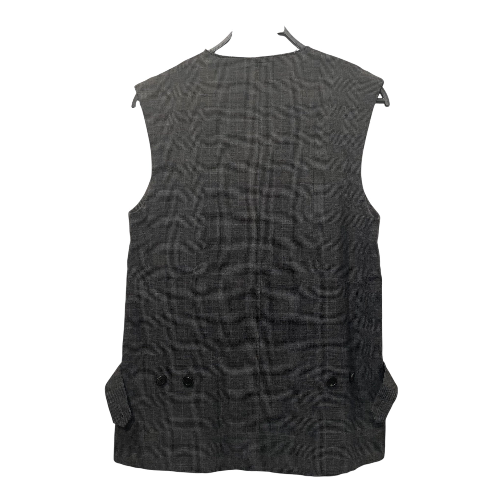 UNDERCOVER/Vest/L/Wool/GRY/Back Buckle/JUN TAKAHASHI SS 1998 view 2