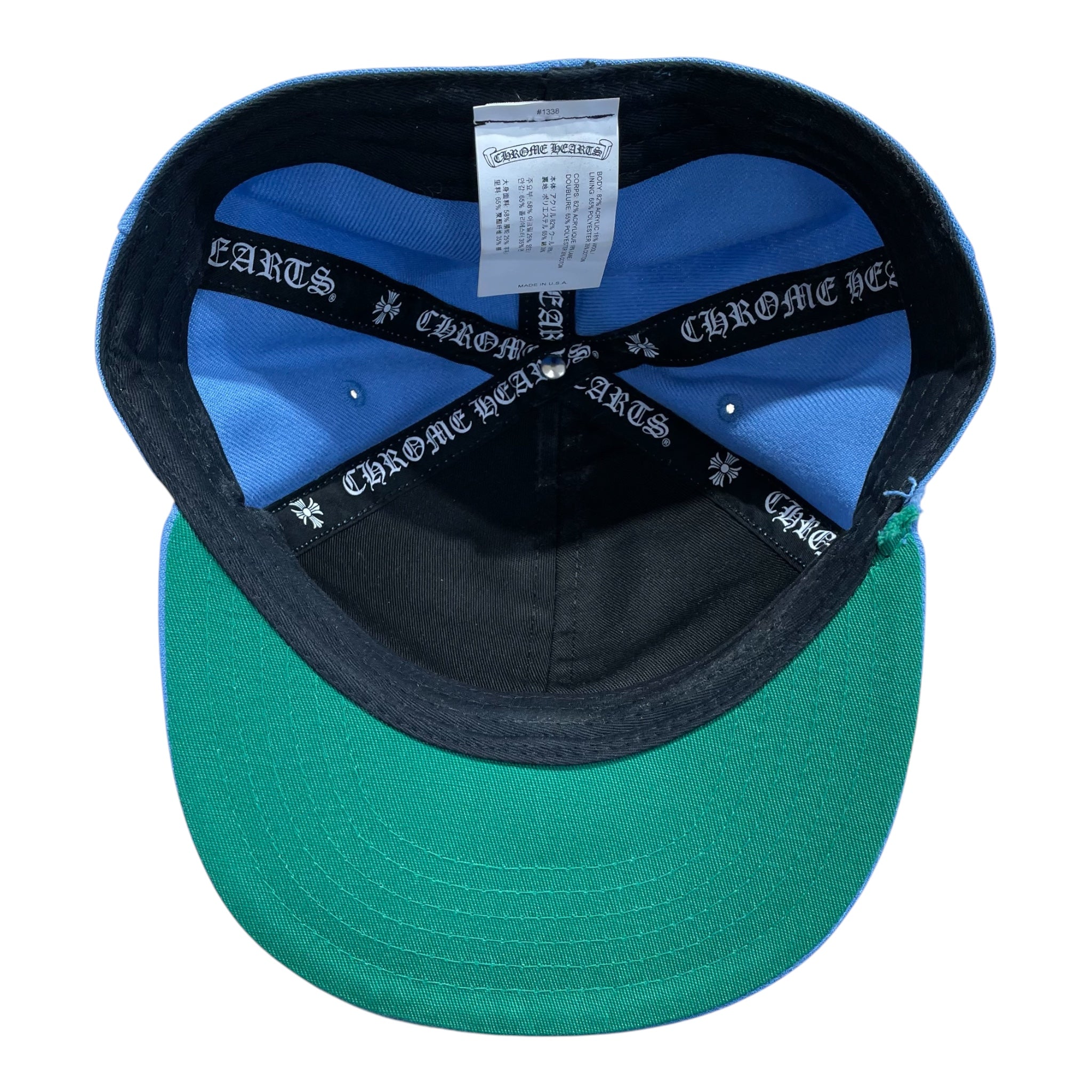 CHROME HEARTS/Cap/7 5/8/Acrylic/BLU/" LOVE YOU" view 3