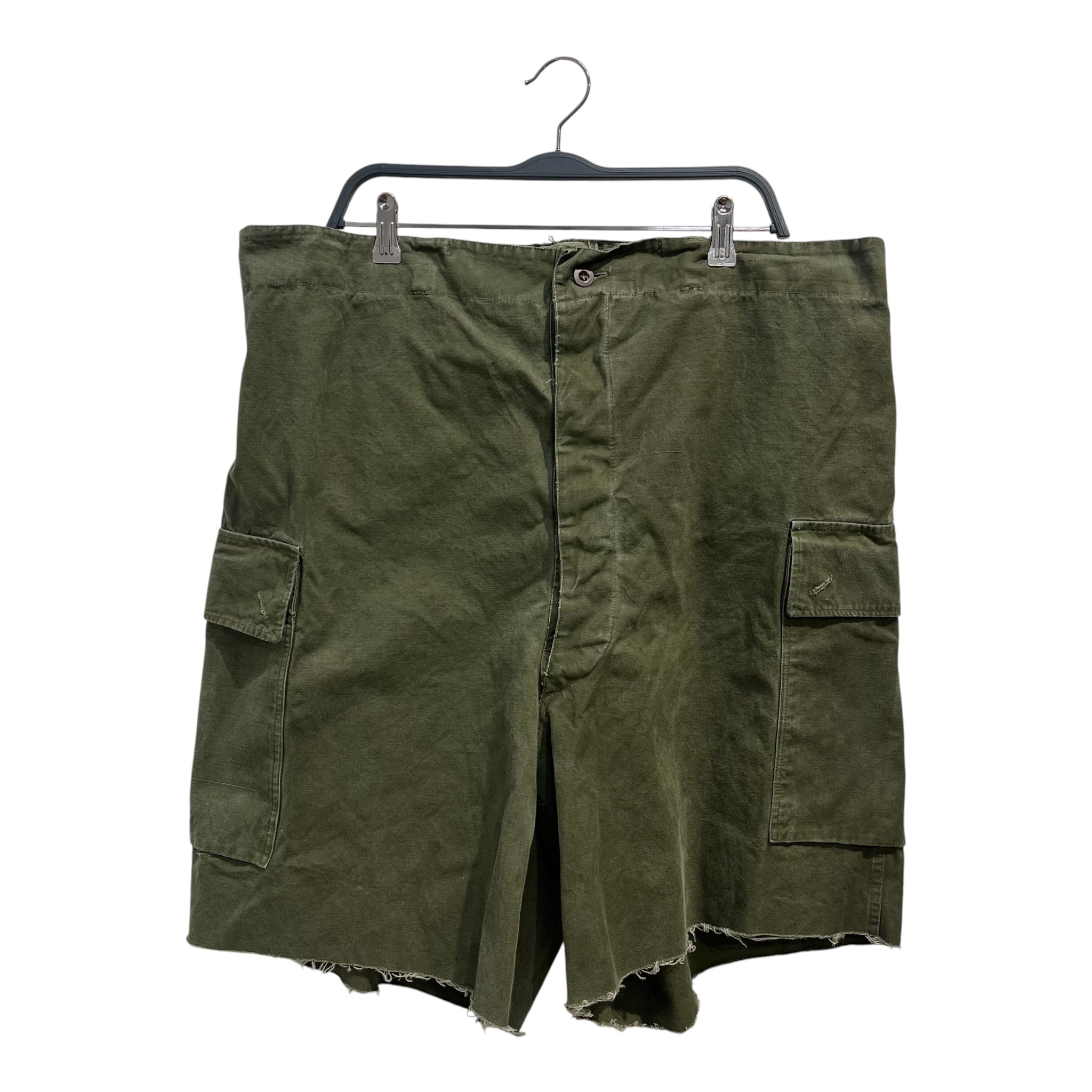 Vintage/Shorts/Cotton/GRN/ARMY VINTAGE 50'S view 1