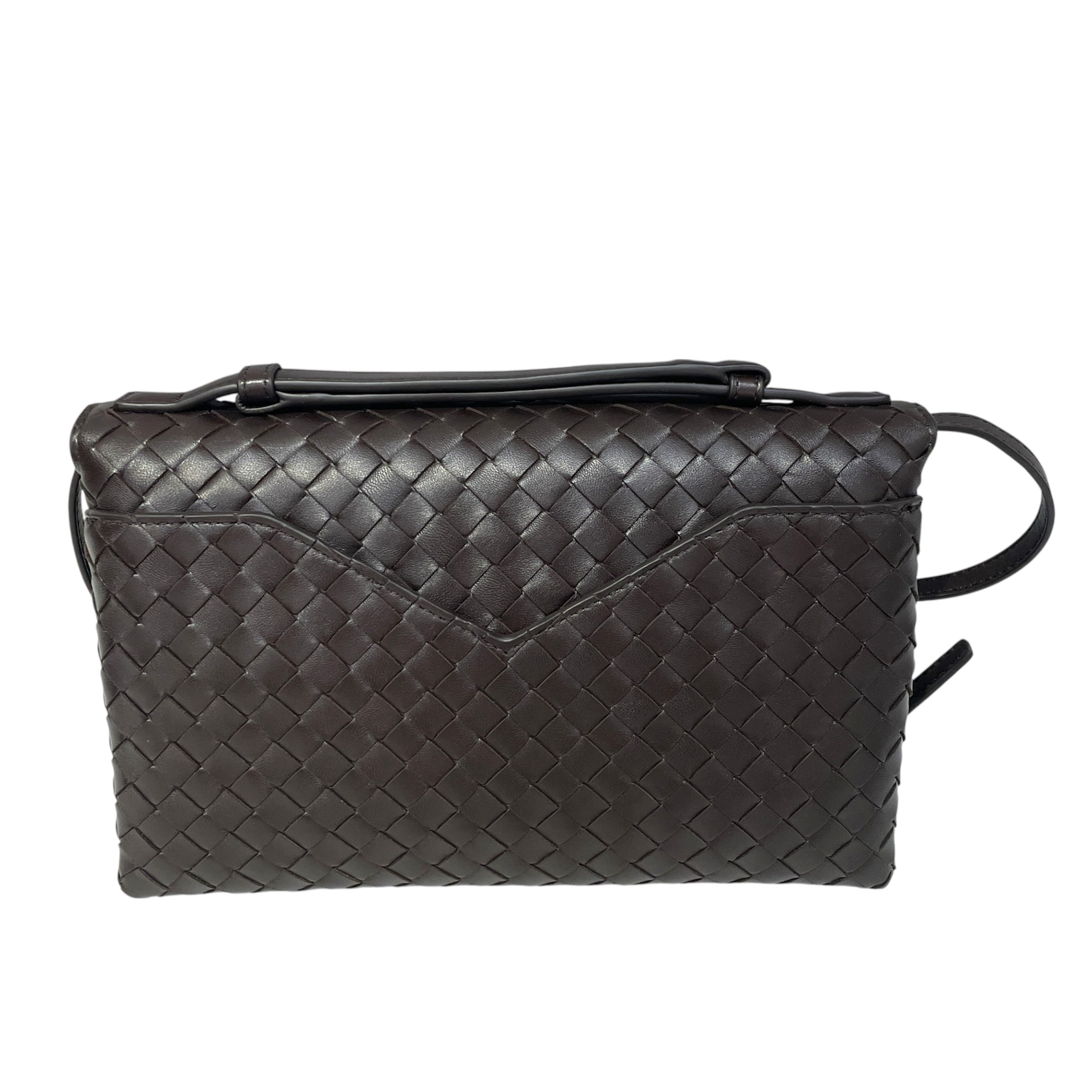 BOTTEGA VENETA/Cross Body Bag/Leather/BLK/knot lock view 4