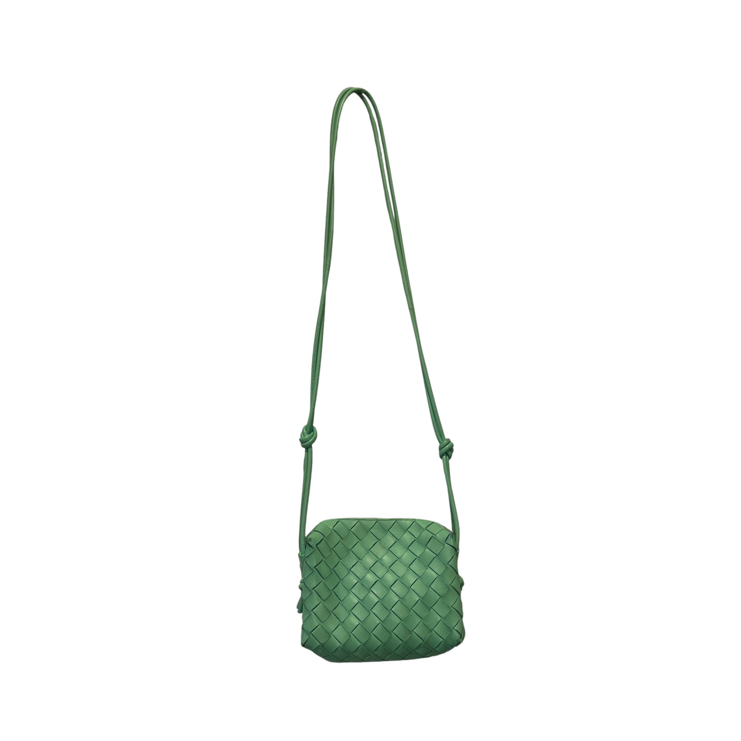 BOTTEGA VENETA/Bag/Leather/GRN/INTRECCIATO MINI LOOP view 10