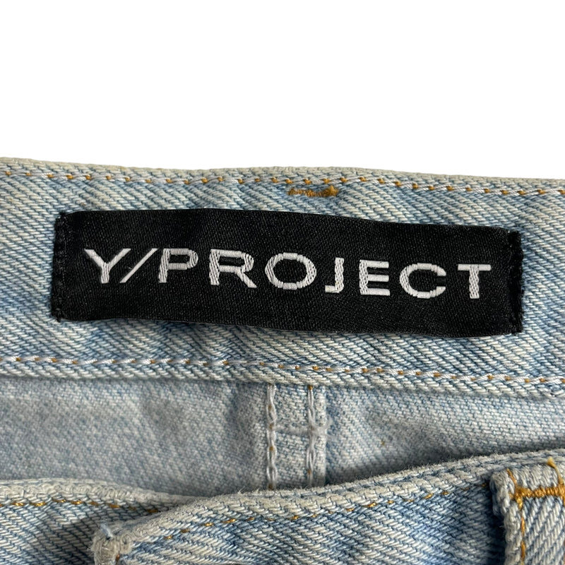 Y/PROJECT/Pants/XS/Denim/BLU/layered