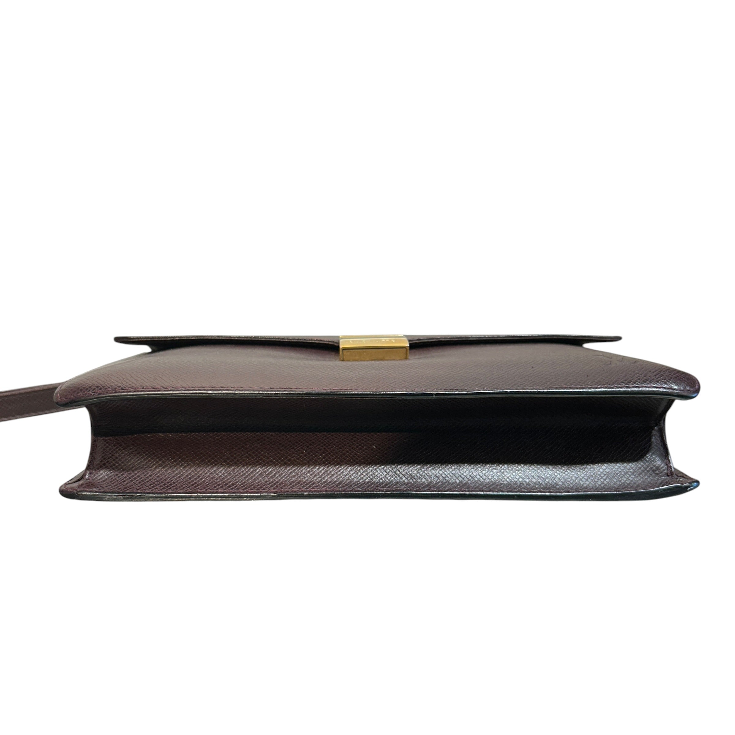 LOUIS VUITTON/Clutch Bag/Leather/BRW/Taiga Selenga view 3