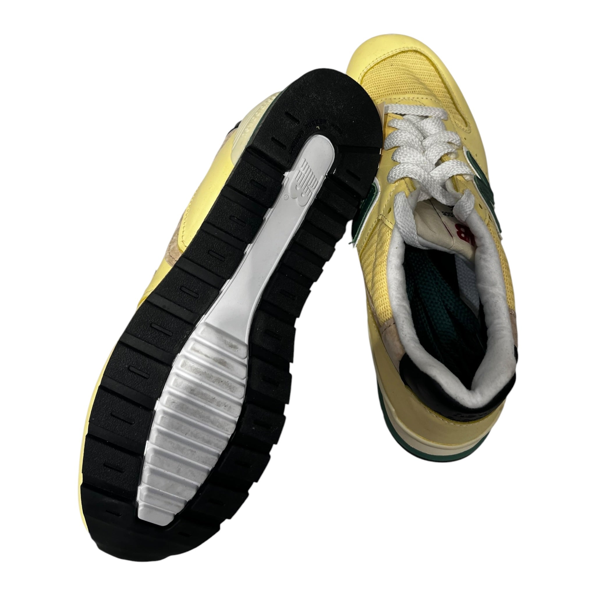 NEW BALANCE/Low-Sneakers/US 8.5/Border/Cotton/BEG/ALD 996 view 3