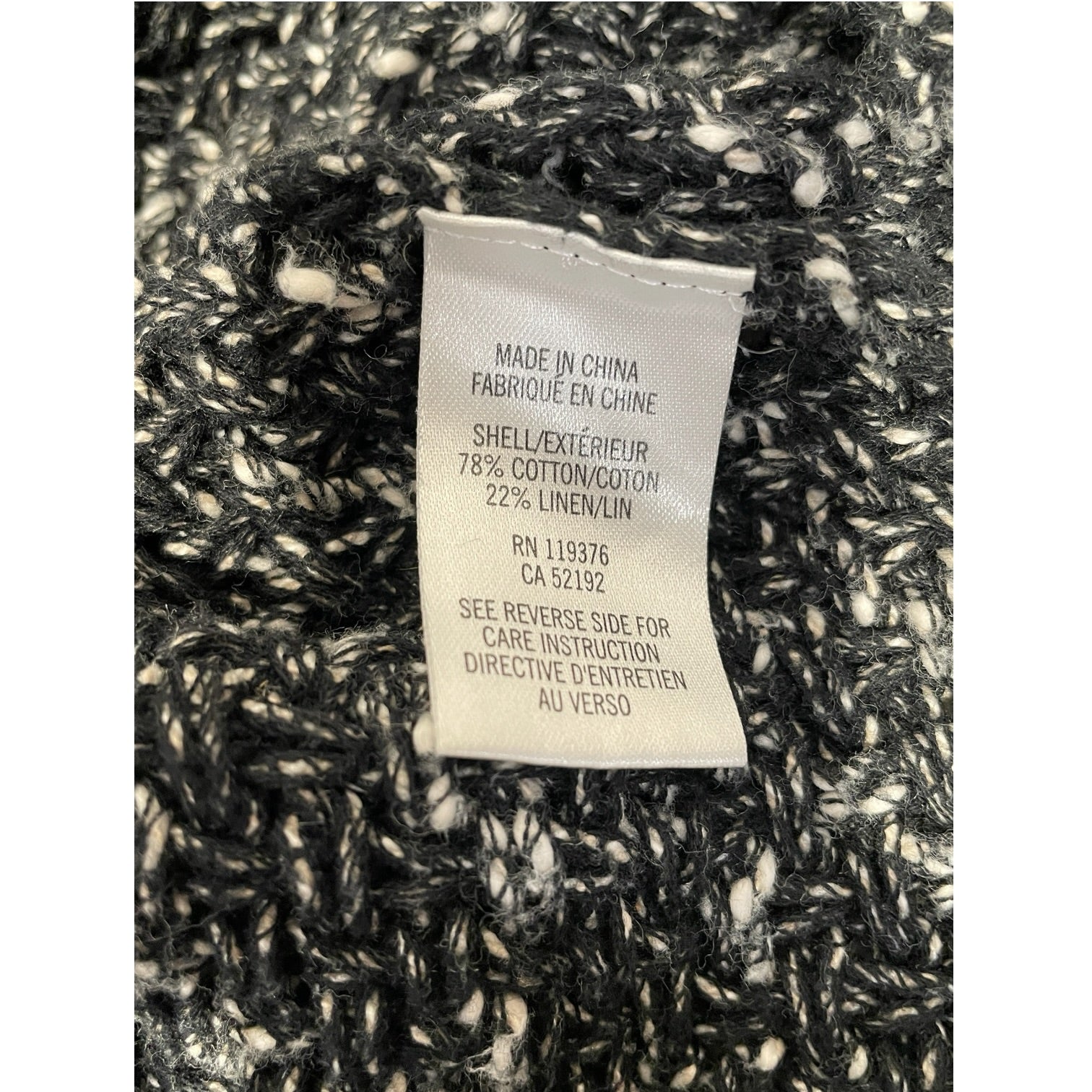 Helmut Lang/Sweater/S/Cotton/BLK/CROCHET KNIT view 4