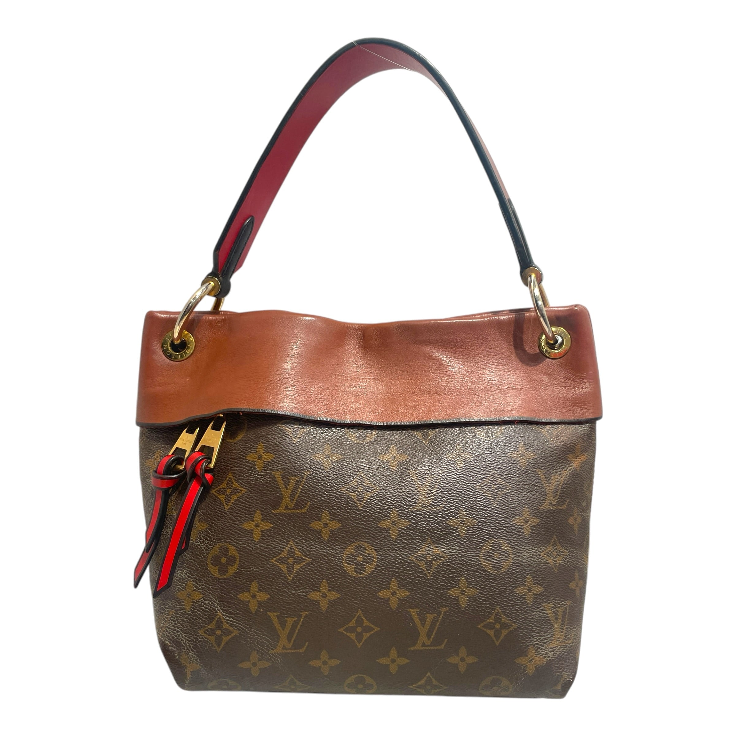 LOUIS VUITTON/Bag/Monogram/Leather/BRW/Tuileries Hobo / Besace Bag view 4