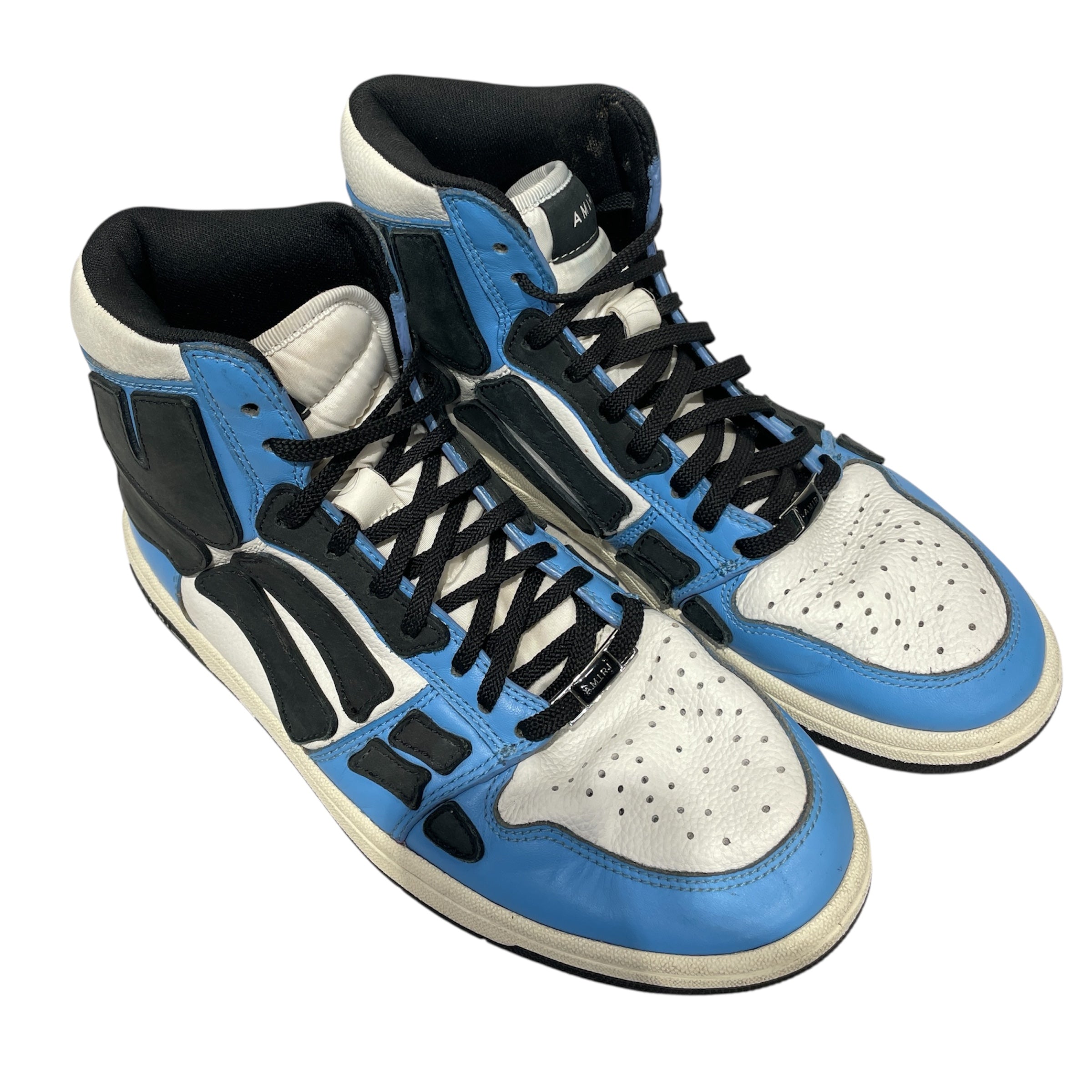 AMIRI/Hi-Sneakers/US 8/Leather/BLU/BONE view 1