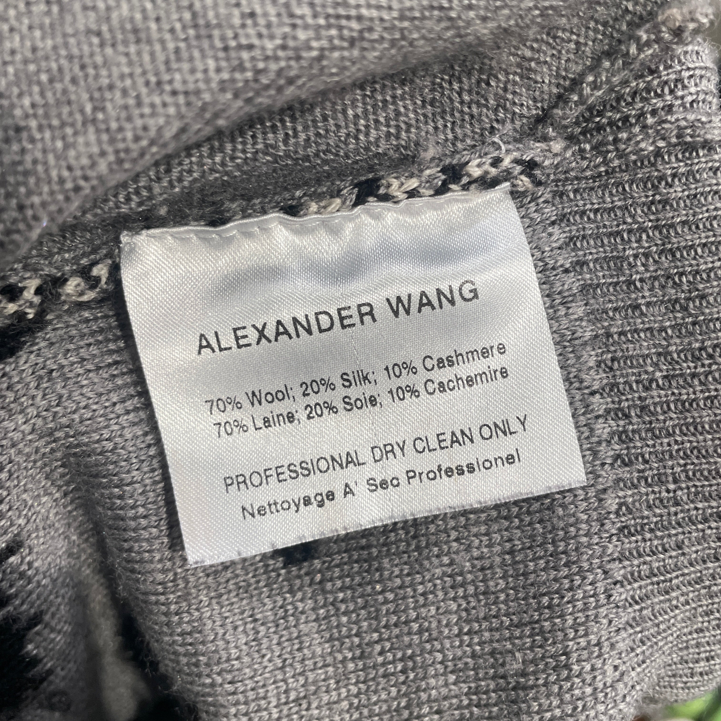 Alexander Wang/Cardigan/S/Cotton/GRY/ view 4