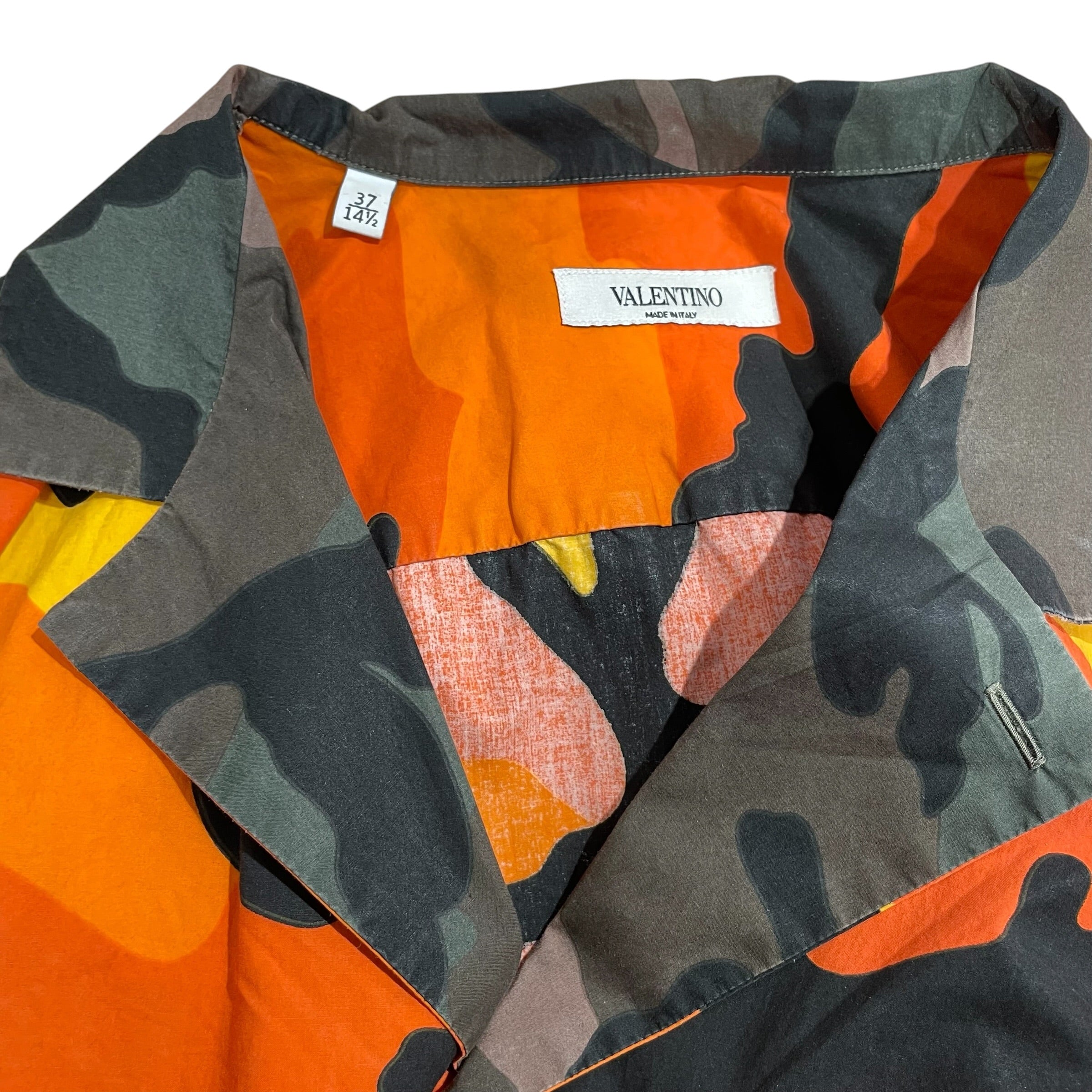 VALENTINO/Cut & Sew/37/Cotton/GRN/Camouflage/PATCH WORK CAMO view 4