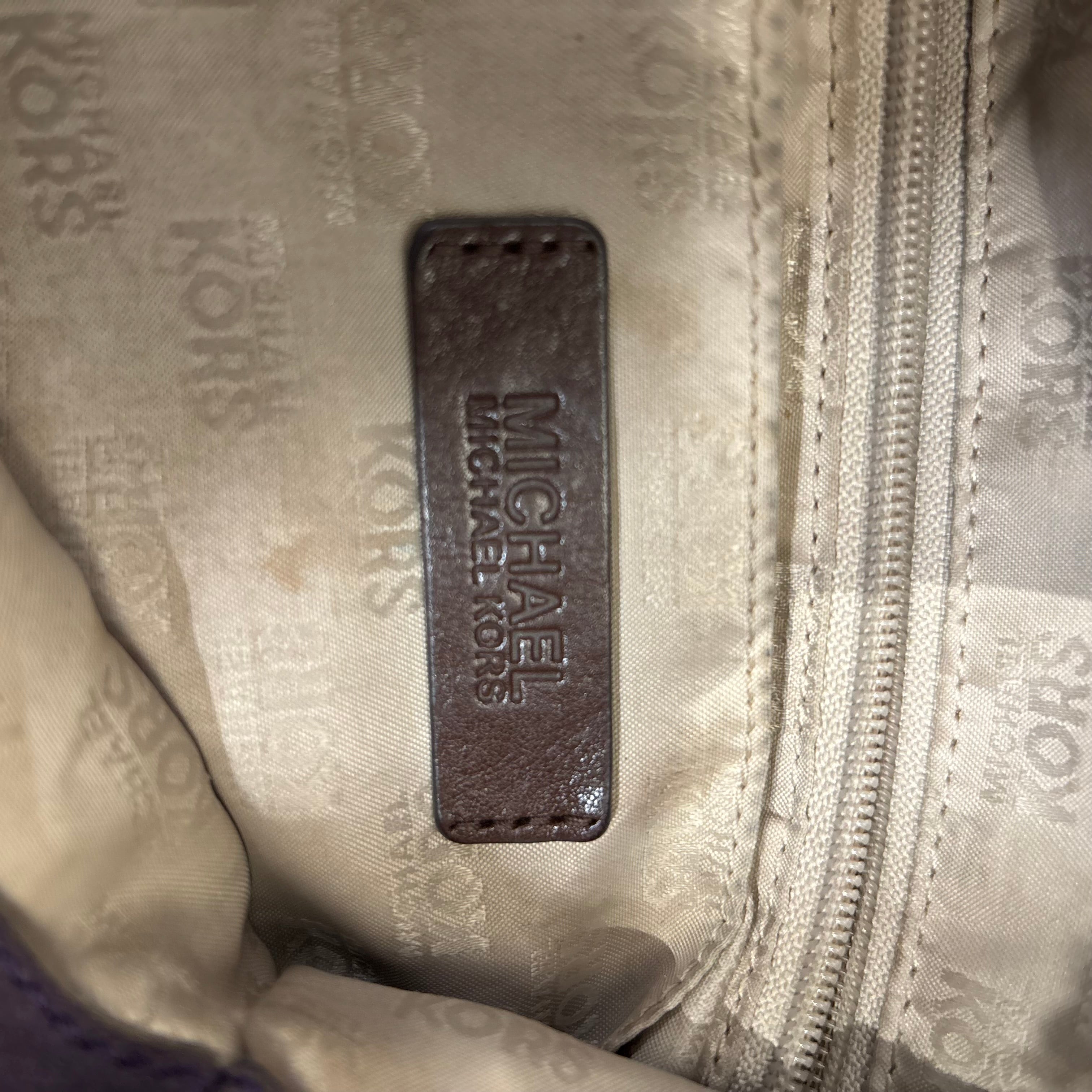 MICHAEL KORS/Tote Bag/Suede/PPL/JOPLIN SUEDE HOBO view 4