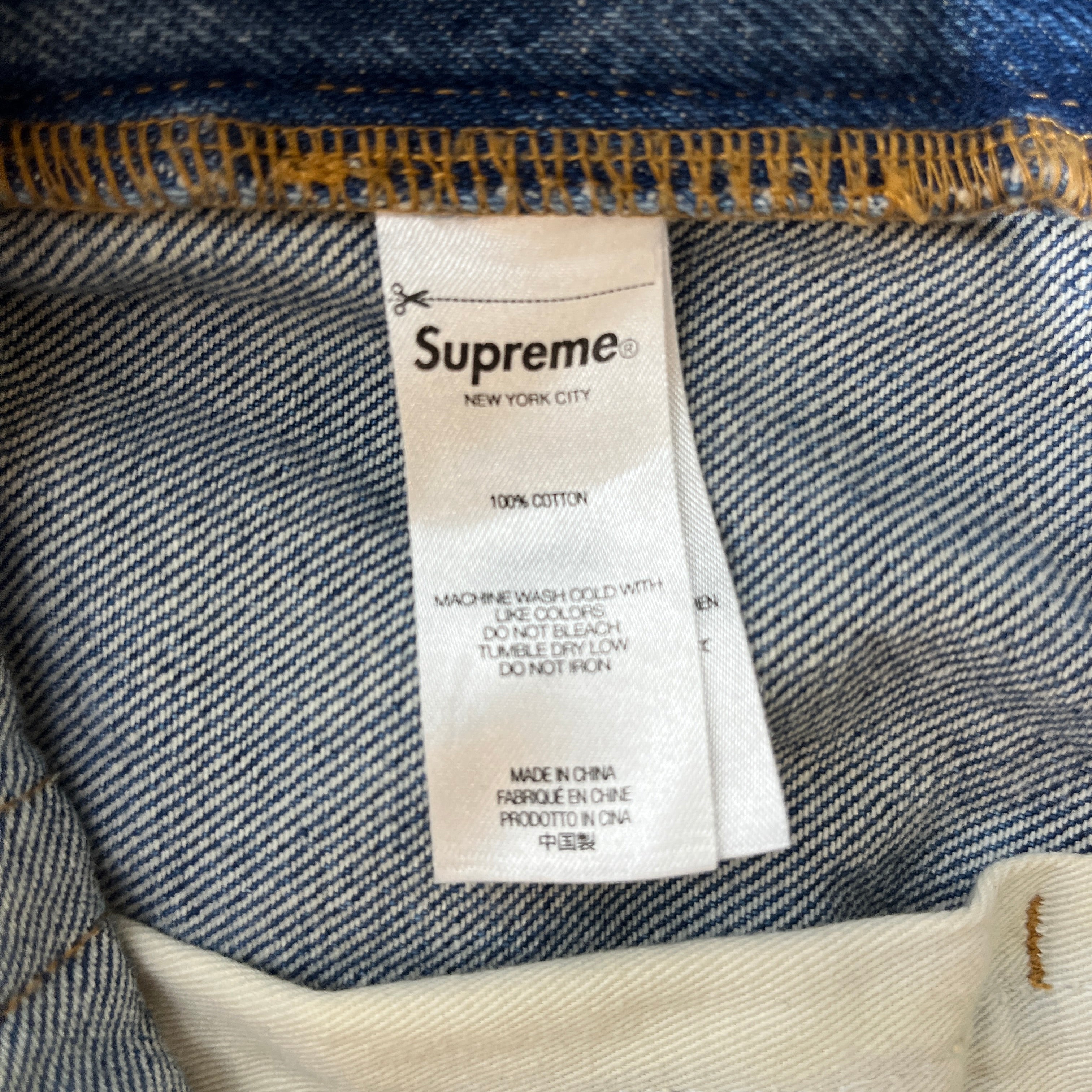 Supreme/Pants/30/Denim/BLU/NEW YORK SUPREME view 4
