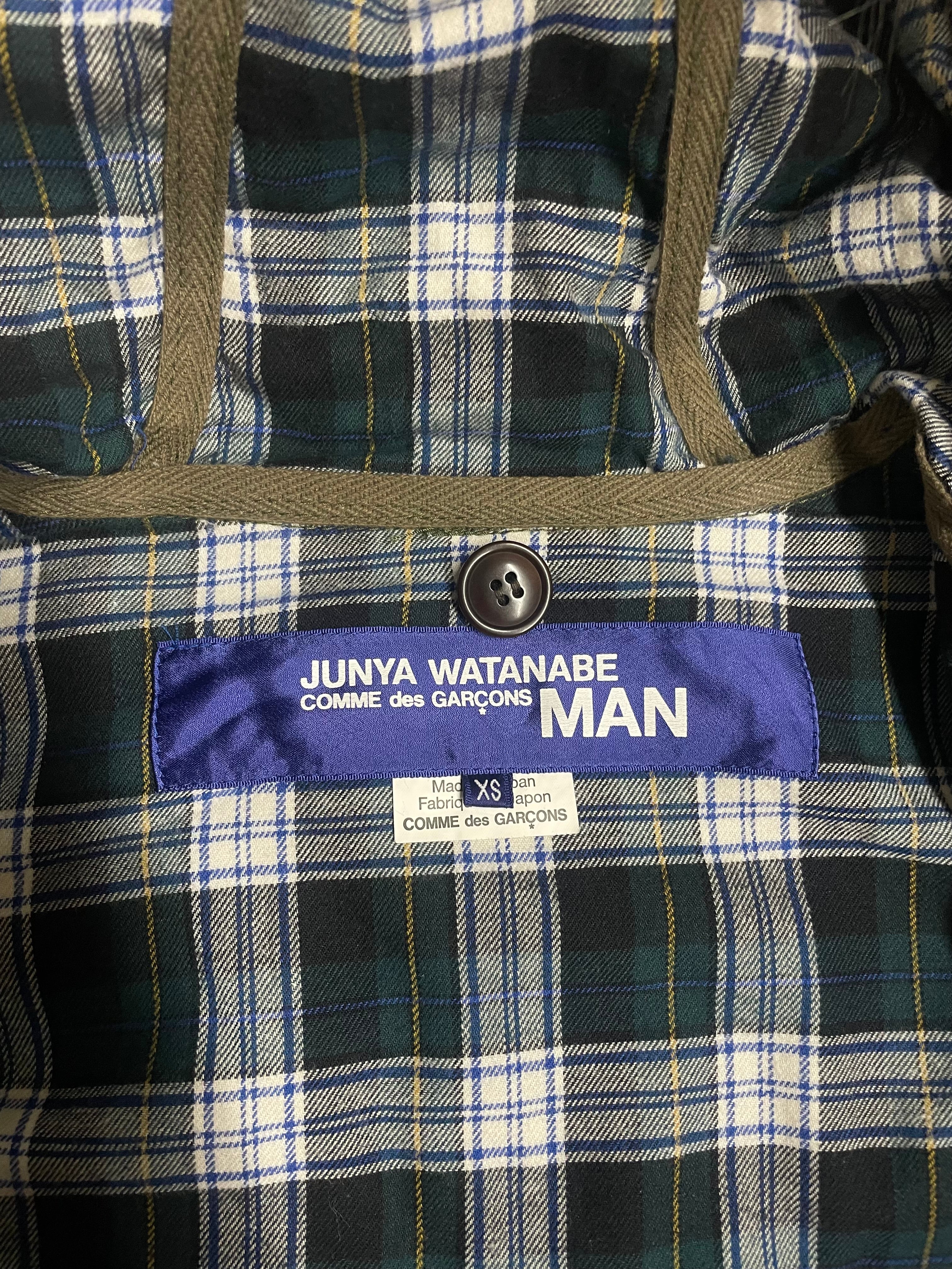 JUNYA WATANABE COMME des GARCONS MAN/Jacket/XS/Nylon/GRN/WN-C003 view 4