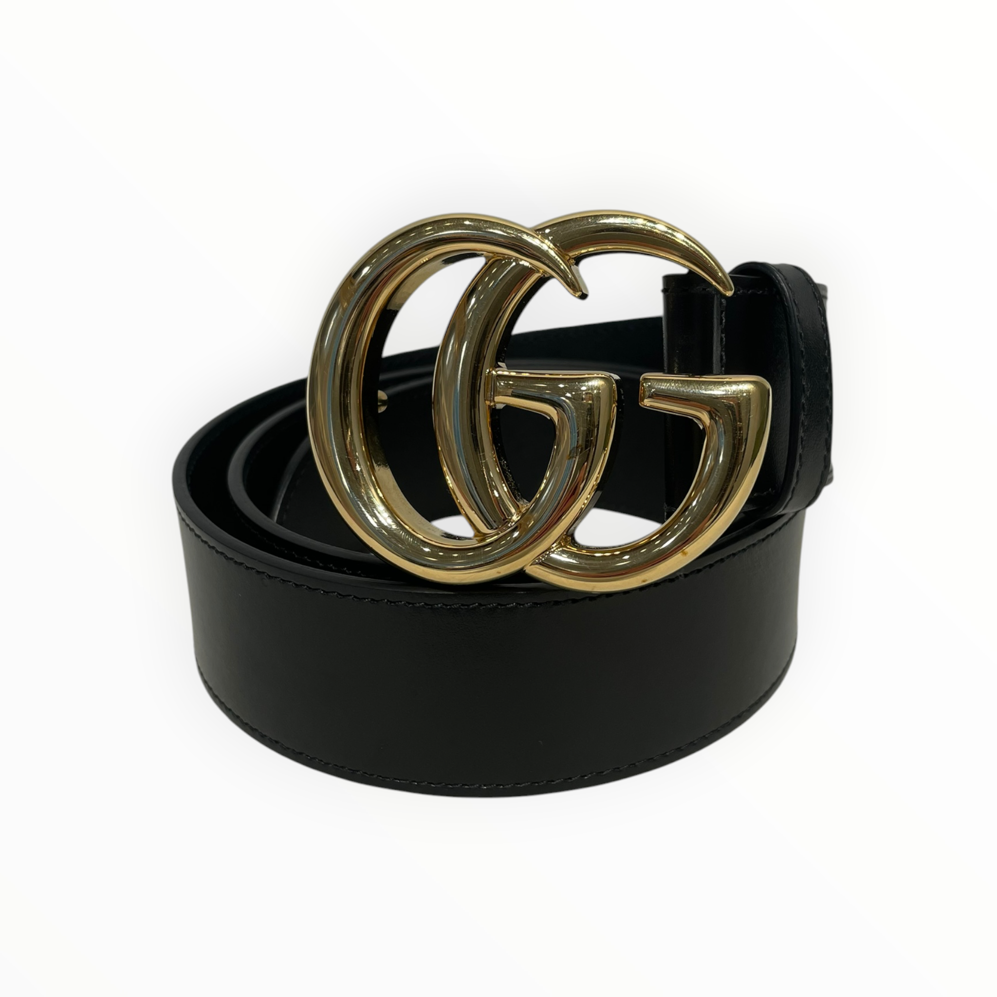 GUCCI/Belt/Leather/BLK/L's/406831 view 1