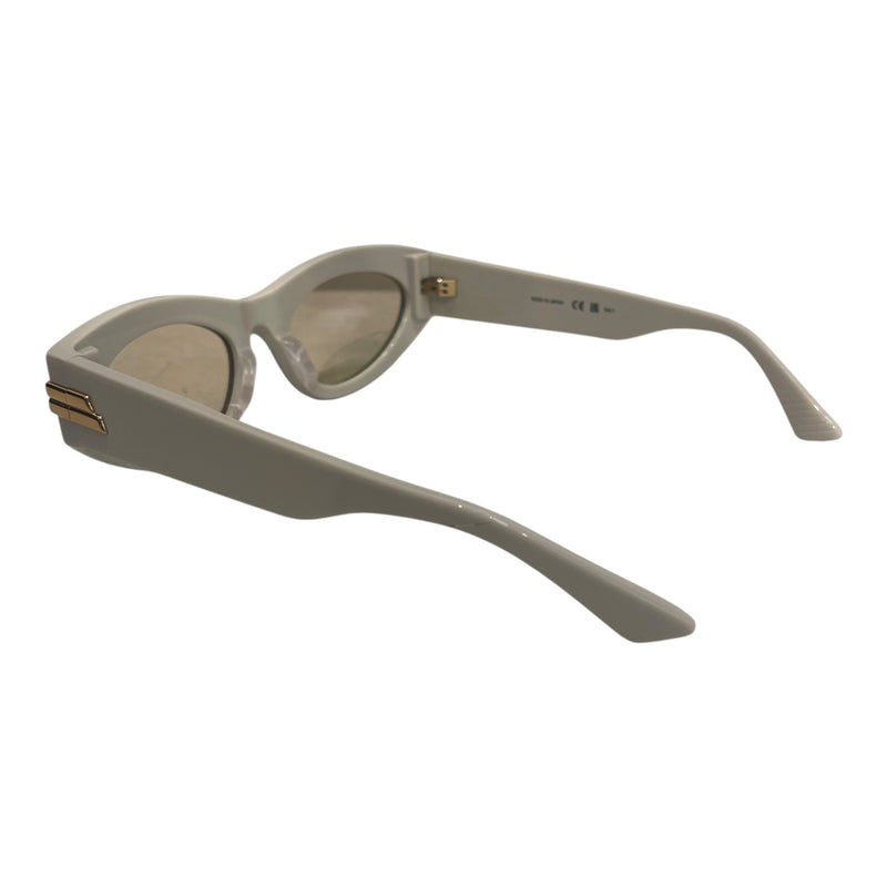 BOTTEGA VENETA/Sunglasses/M/Plastic/CRM/BV1189S GOLD ACCENTS ON FRAMES