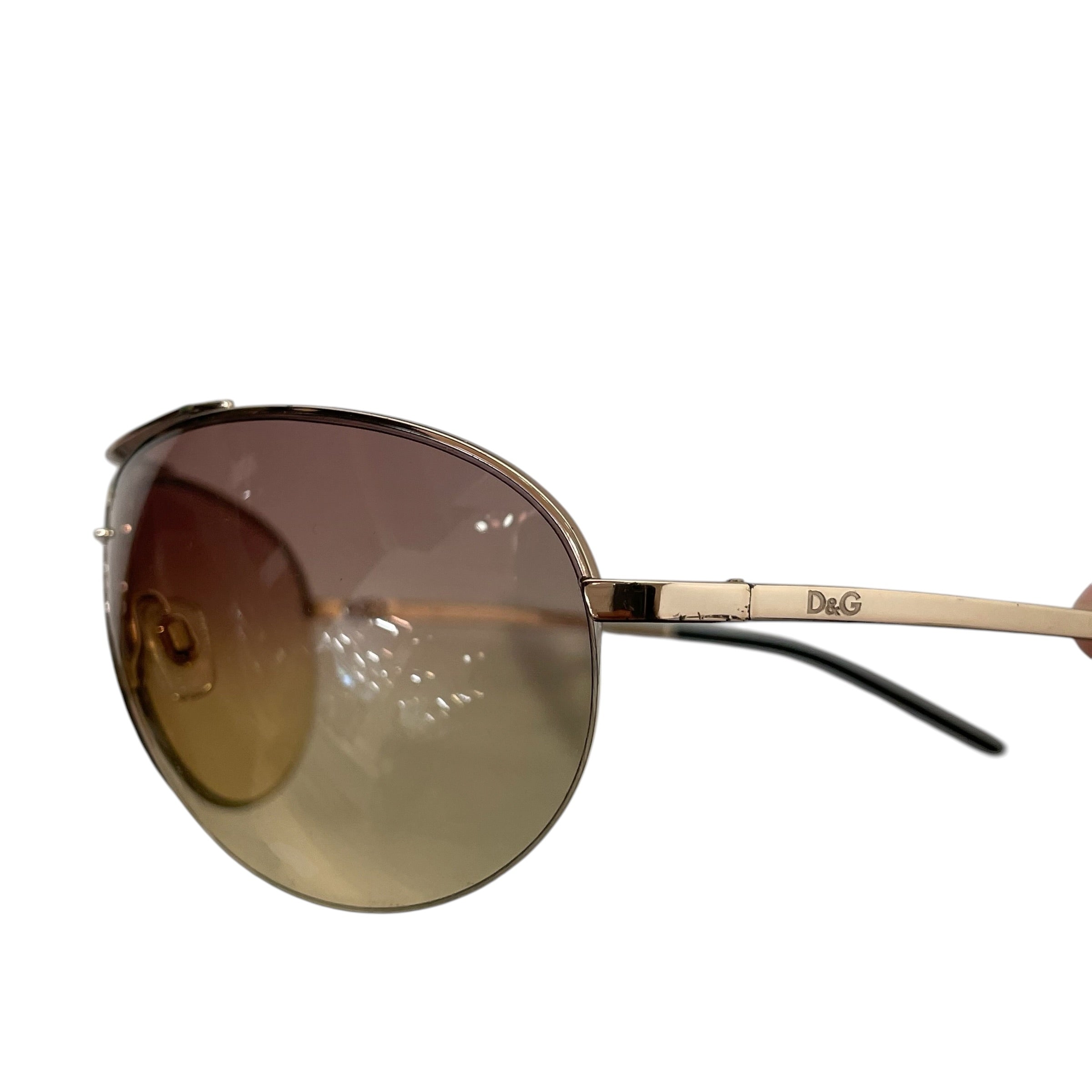 DOLCE&GABBANA/Sunglasses/Plastic/PNK/Ombre Aviators view 4