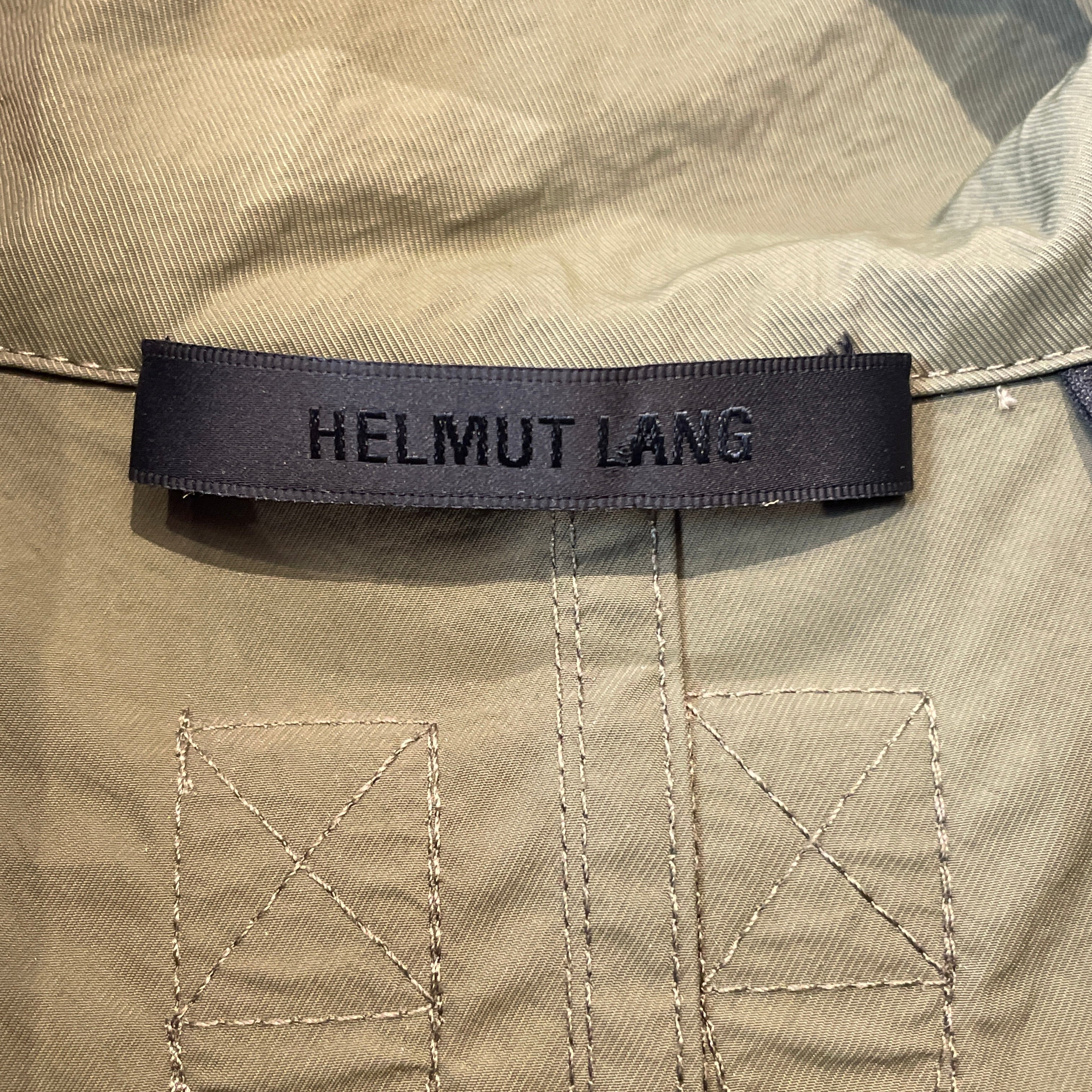 Helmut Lang/Blouson/S/Polyester/GRN/LACING BOMBER view 4