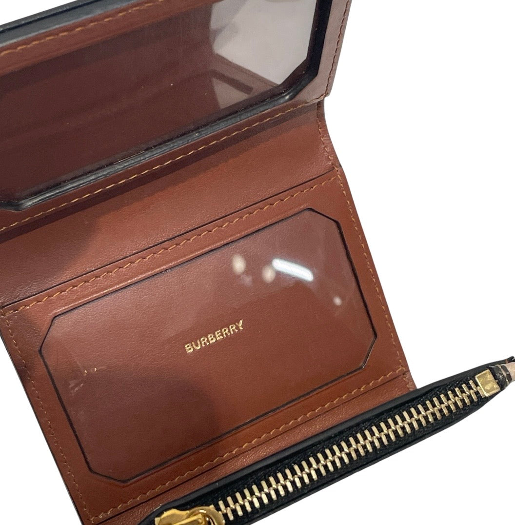 BURBERRY/Coin Wallet/Plaid/Leather/CML/ view 3