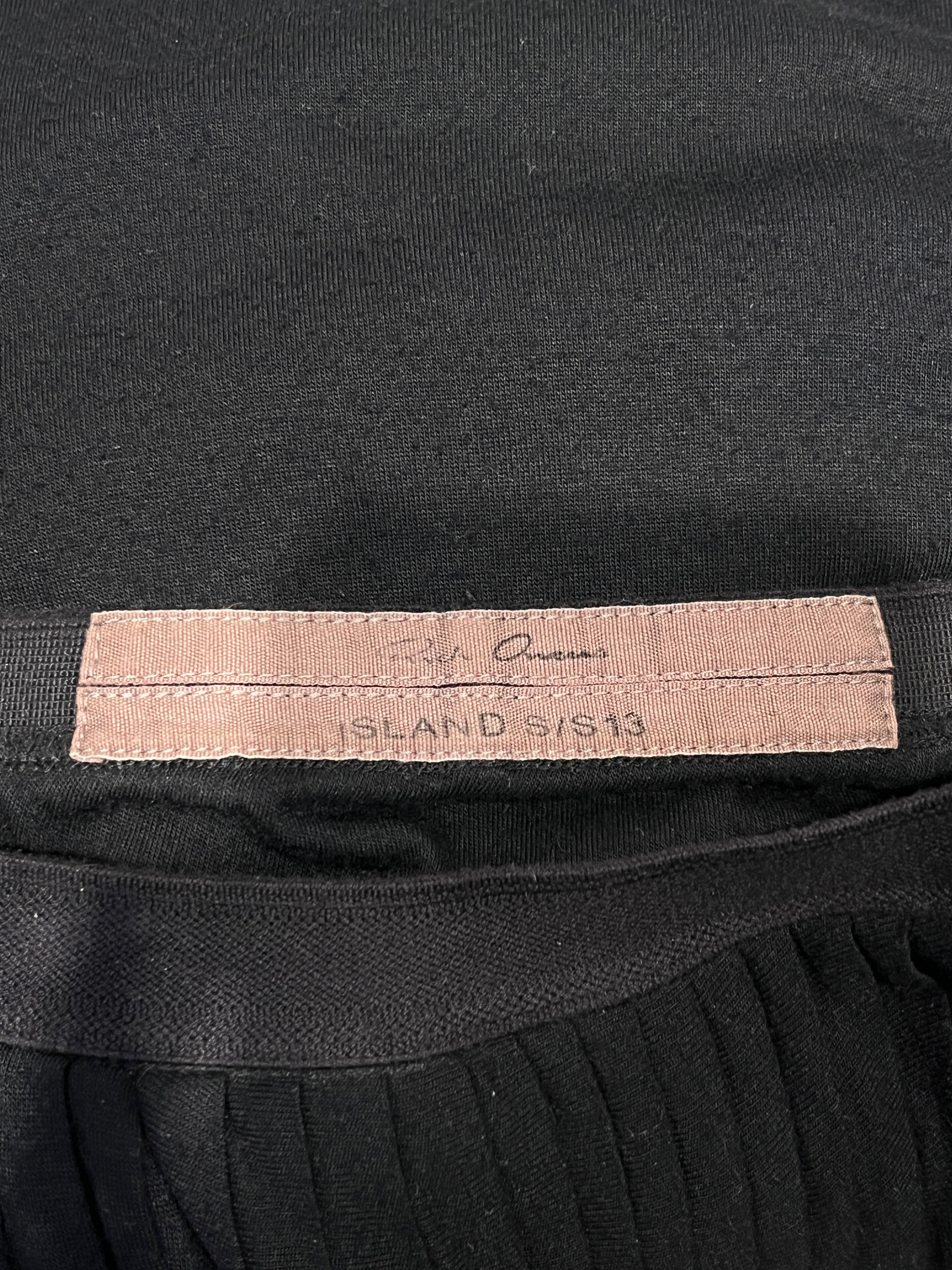 Rick Owens/Long Skirt/40/Cotton/BLK/LONG SKIRT ISLAND S/S13 view 3
