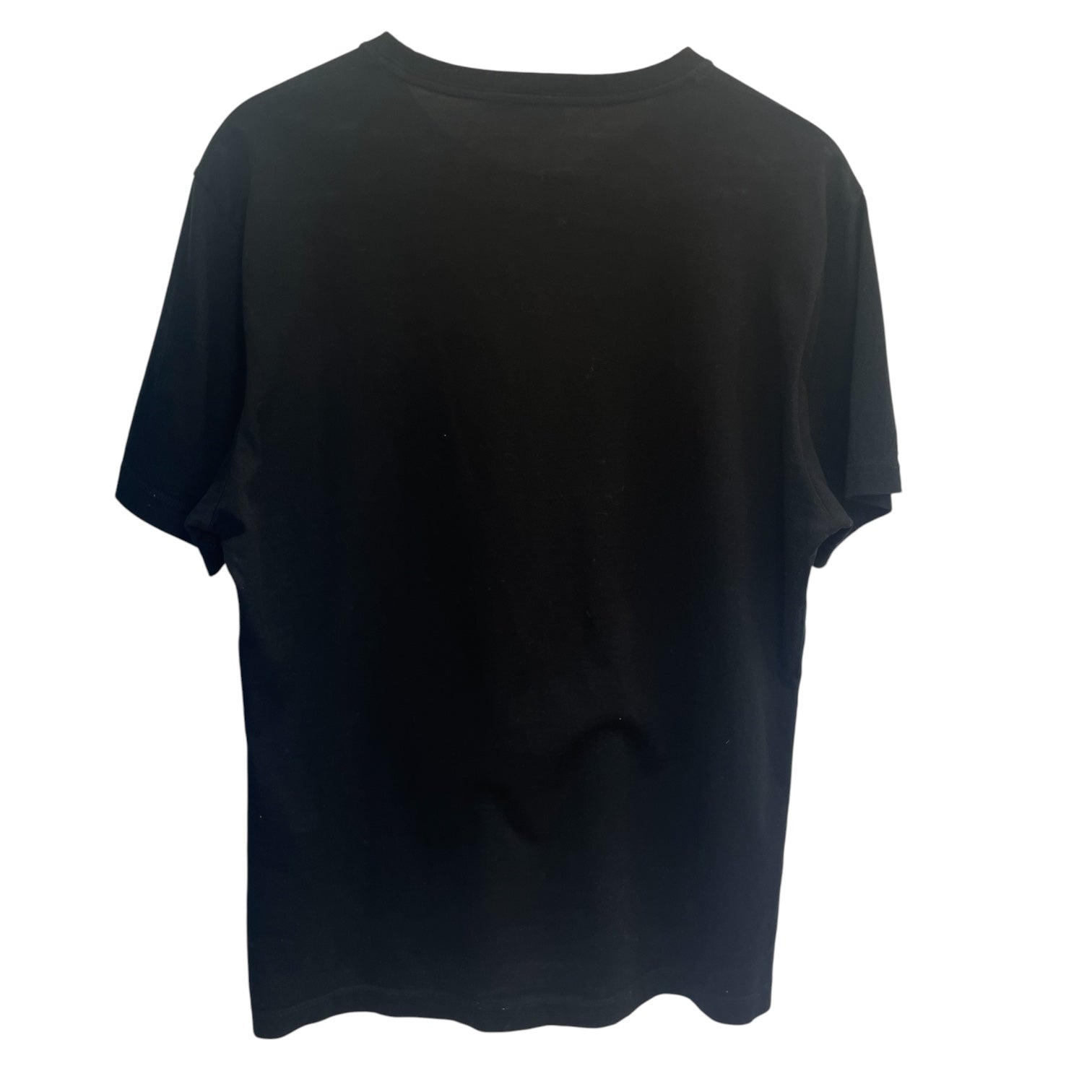 GIANNI VERSACE/T-Shirt/L/Cotton/BLK/relief lettering view 2