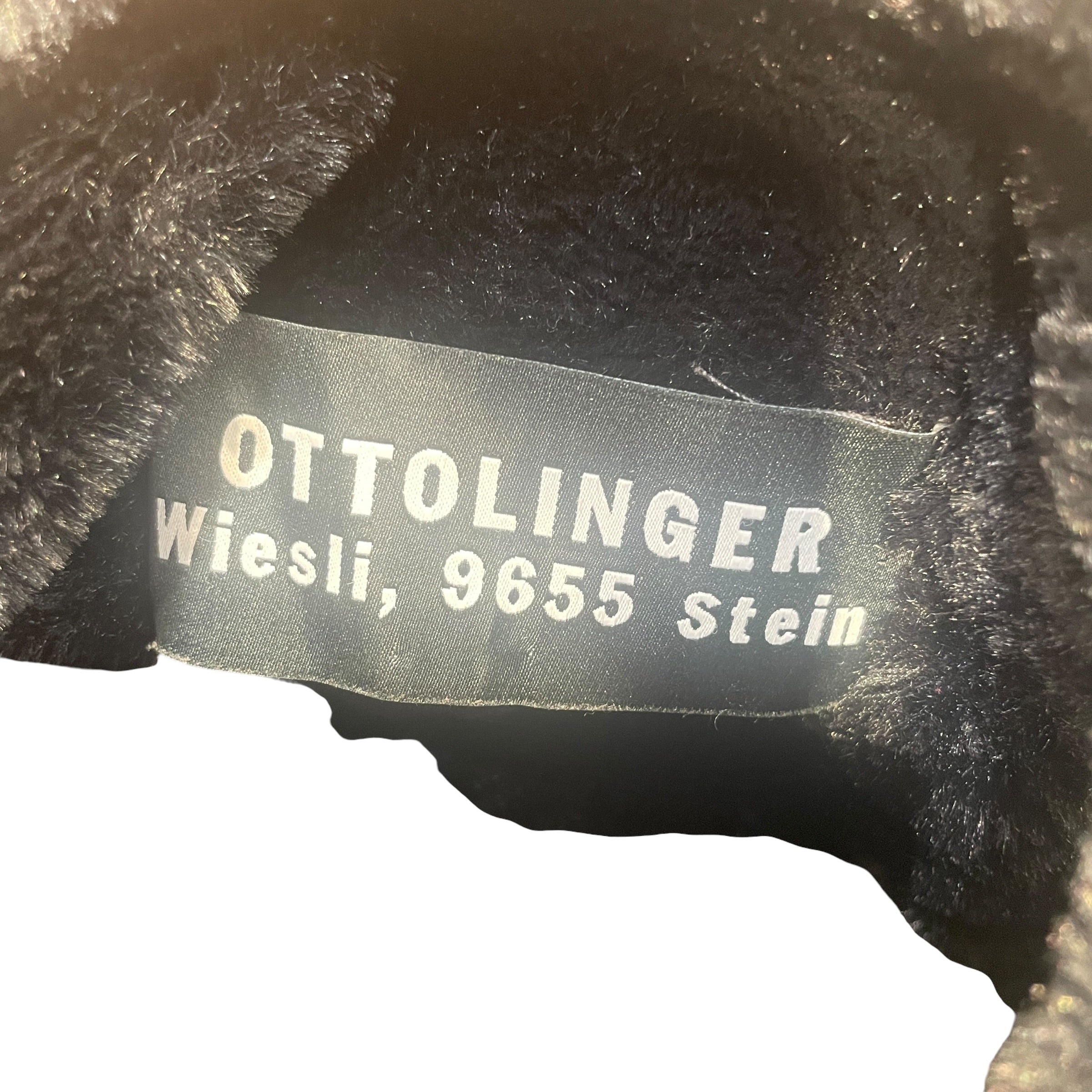 OTTOLINGER/Coat/BLK/Wrap Faux-Shearling Coat view 7