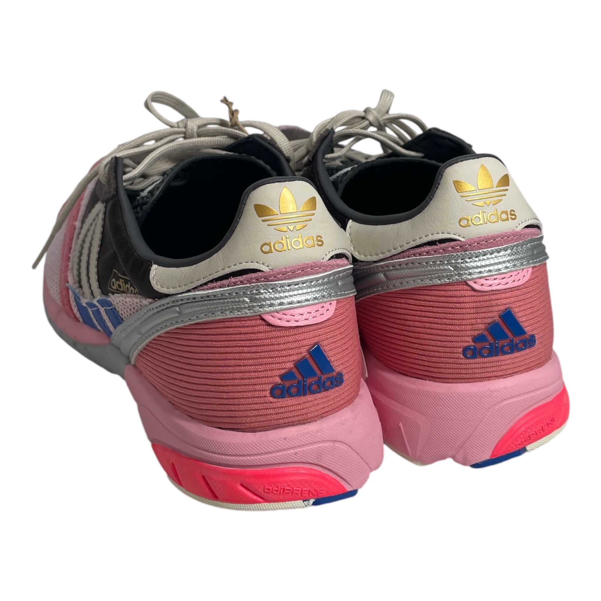 adidas/Low-Sneakers/US 9/Border/MLT/BAD BUNNY PINK/BRWN view 2