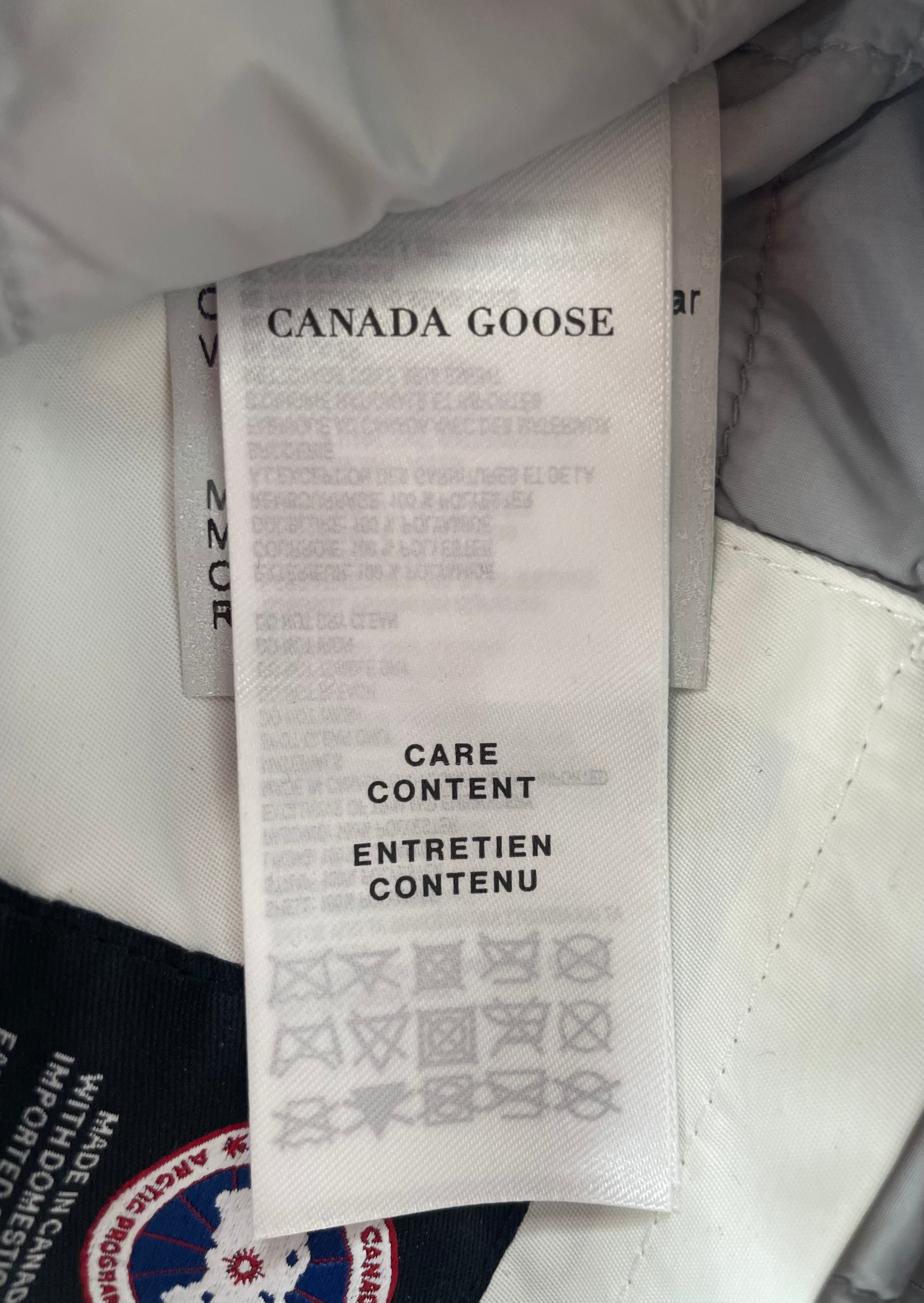CANADA GOOSE/Fanny Pack/Nylon/WHT/WAIST BAG/ white on white view 8