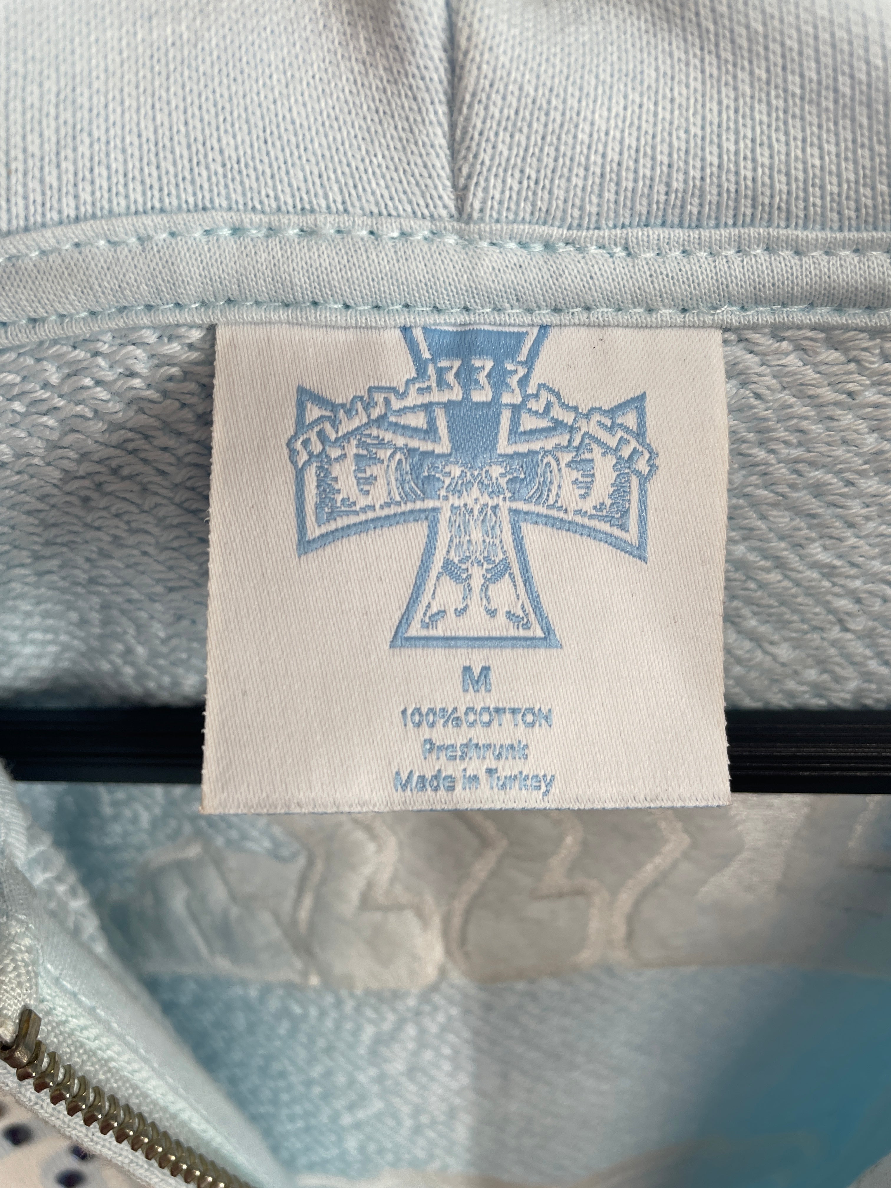 MURD333R.FM/Zip Up Hoodie/M/Cotton/IDG/CROPPED view 3