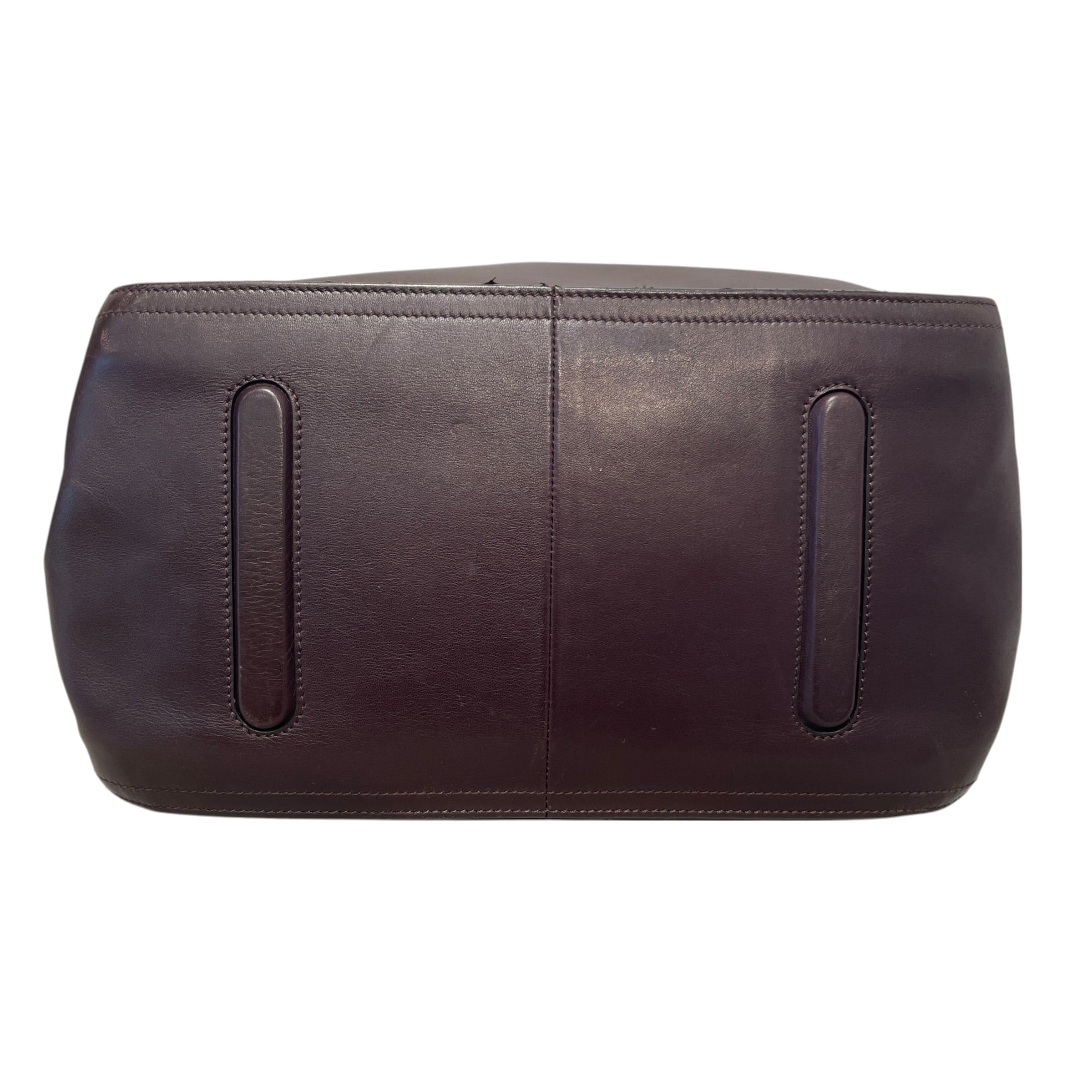 Alexander McQueen/Tote Bag/Leather/BRW/Inside out Shopper Tote view 3