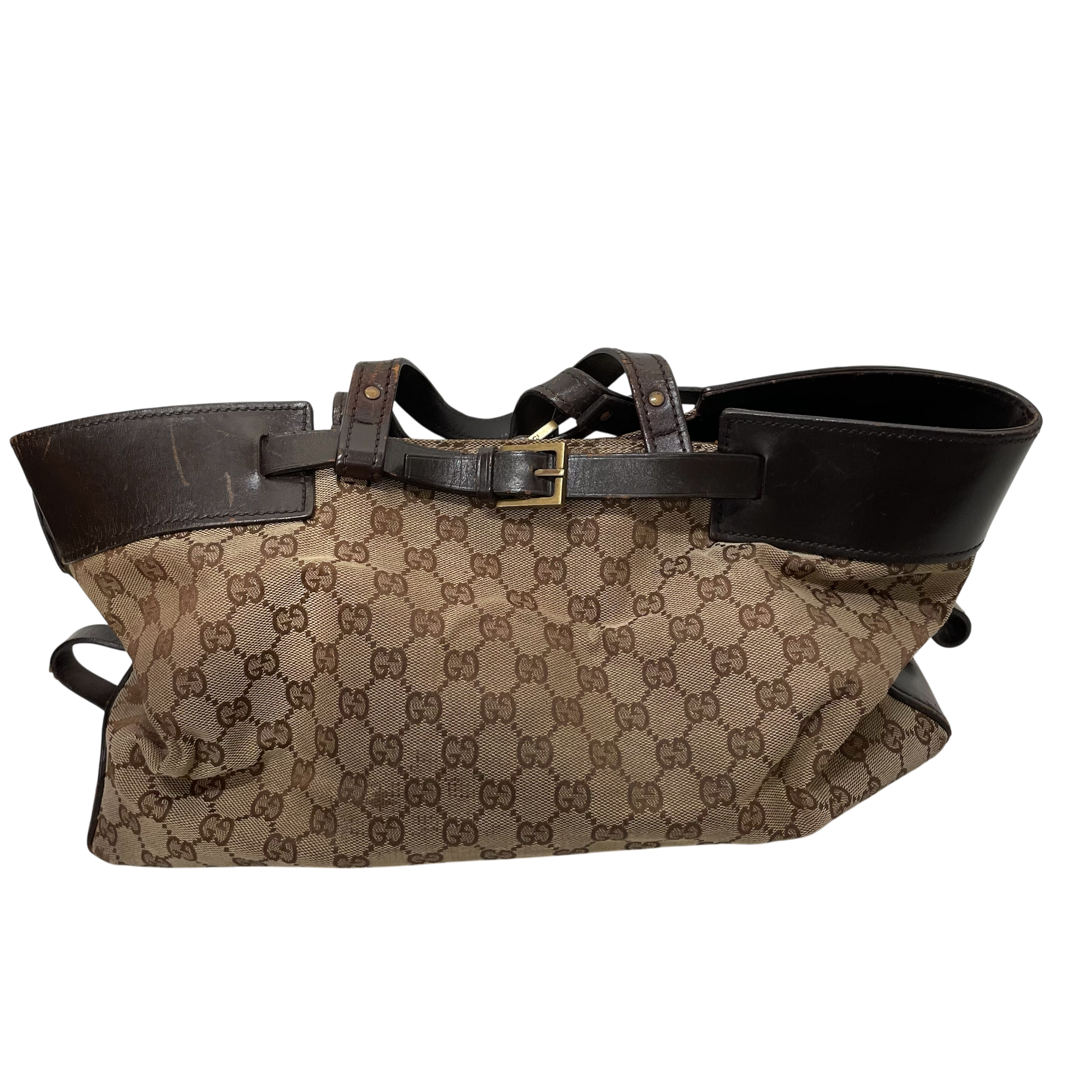 GUCCI/Tote Bag/All Over Print/Cotton/BRW/GG TOTE BAG view 1
